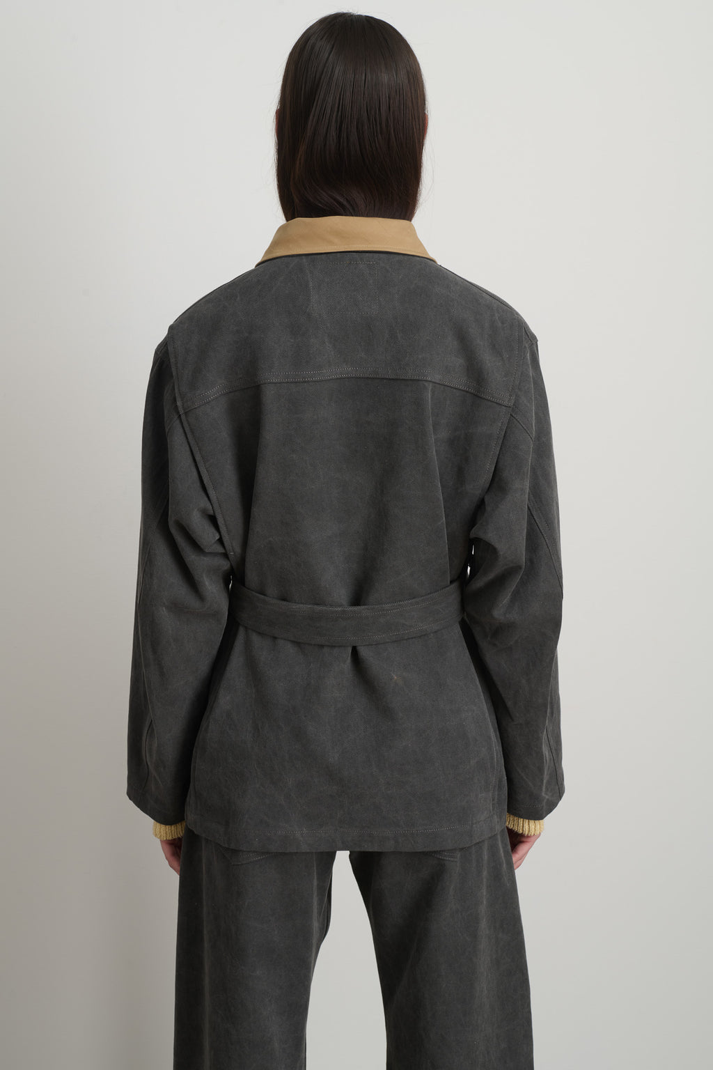 Workwear Jacket Washed Black