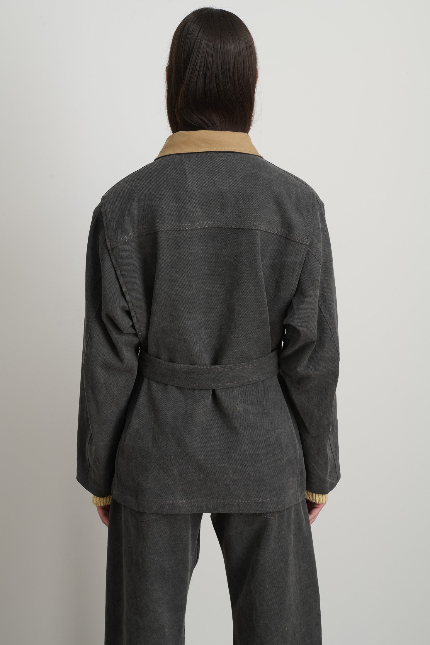 Workwear Jacket Washed Black