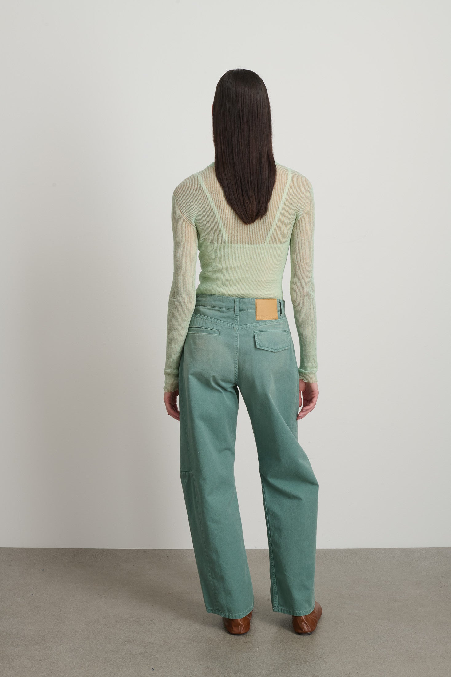 Lange Lasso Chino Lindon Overdye - Women | B Sides Jeans