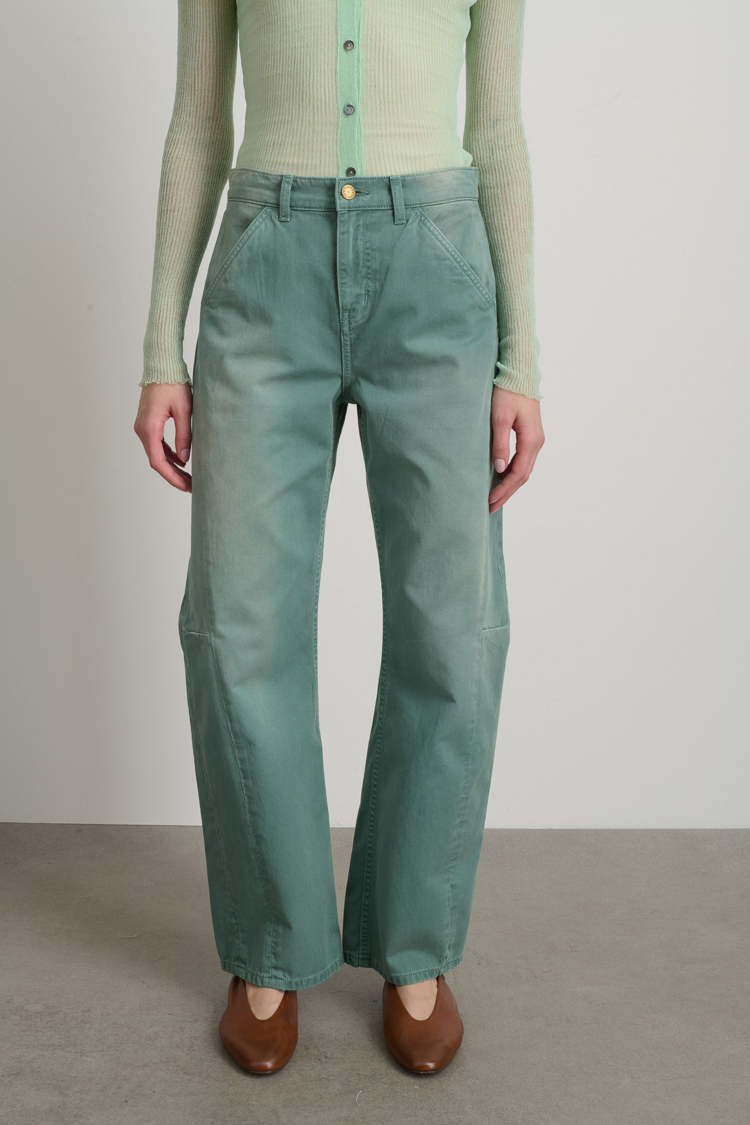 Lange Lasso Chino Lindon Overdye - Women | B Sides Jeans