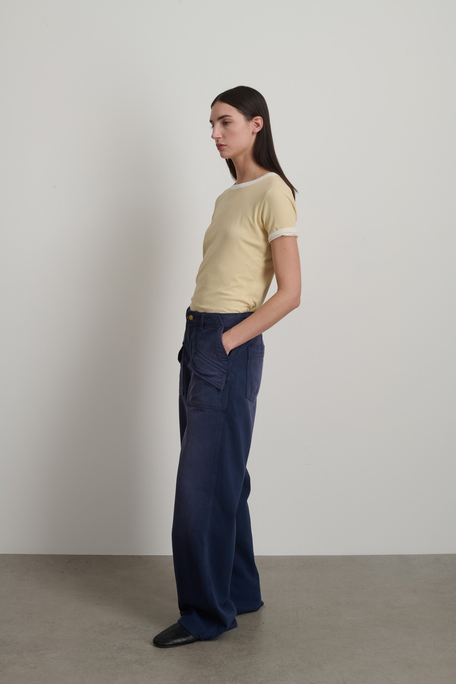 Roma Pant Sorbonne Blue