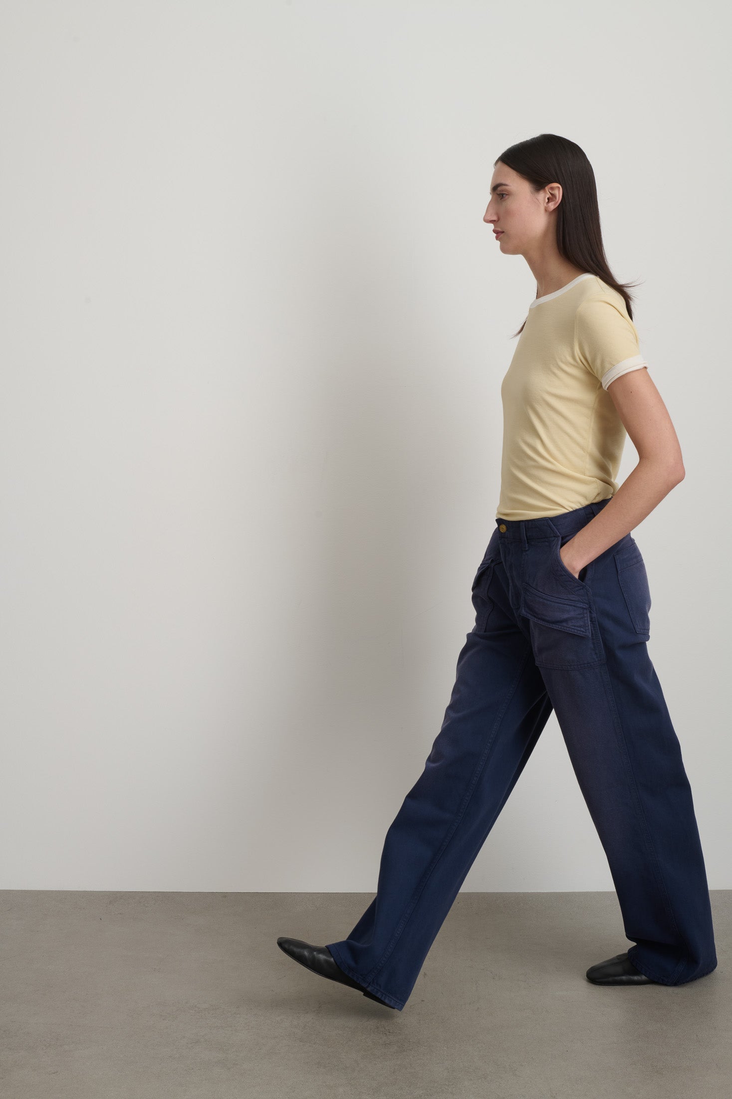Roma Pant Sorbonne Blue