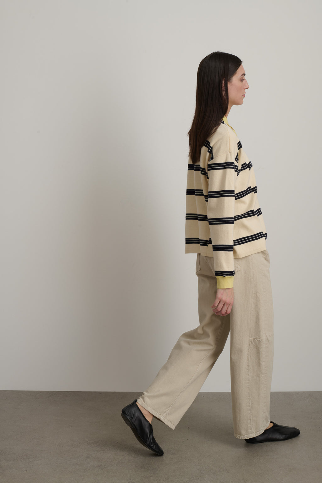 Rugby Shirt White/Navy