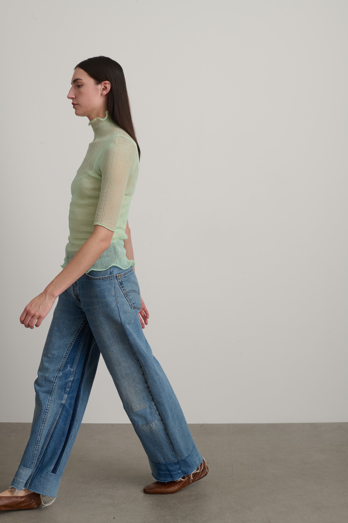Sheer Turtleneck Lindon - Women | B SIDES – B Sides Jeans