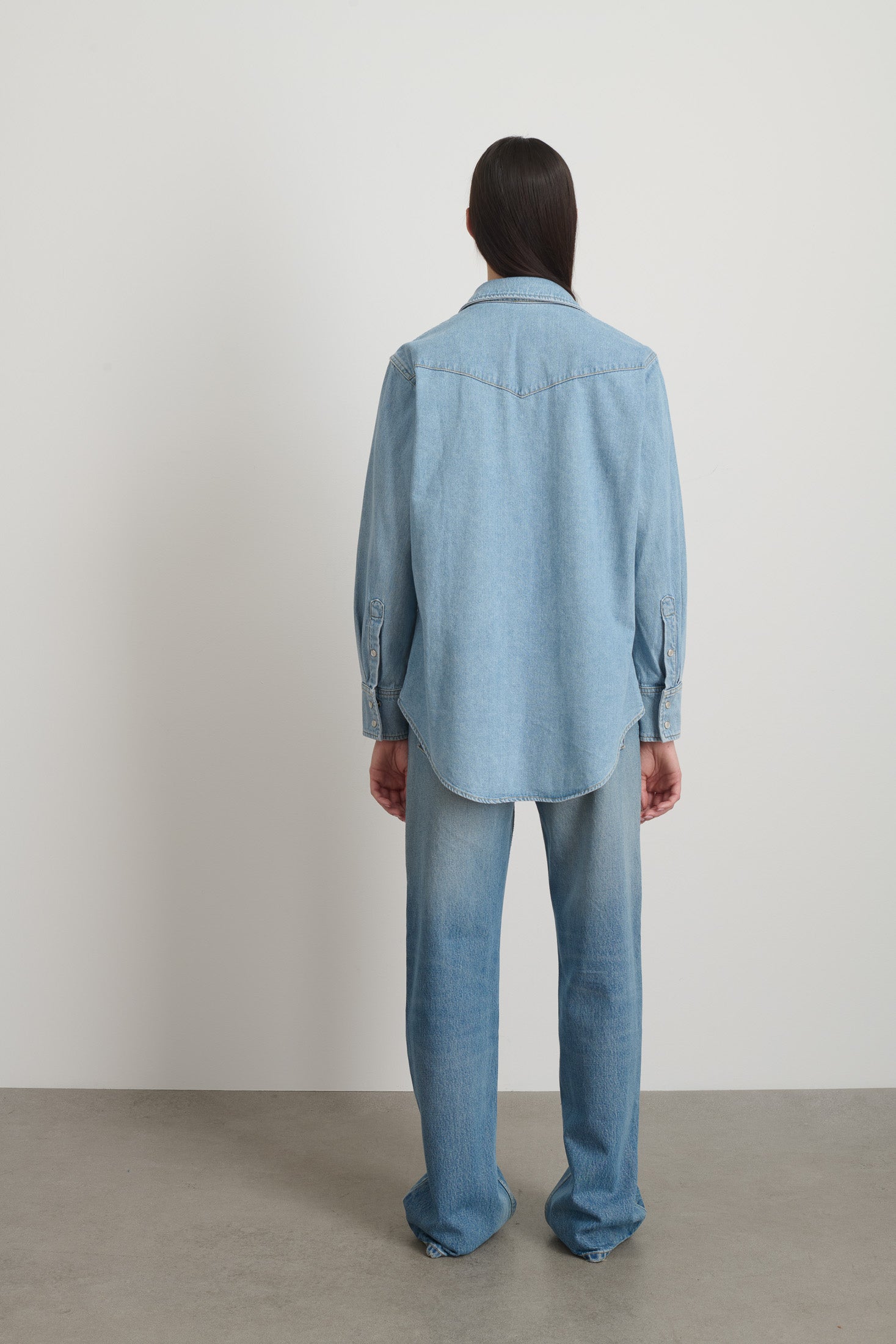 Liv Western Shirt Park Wash
