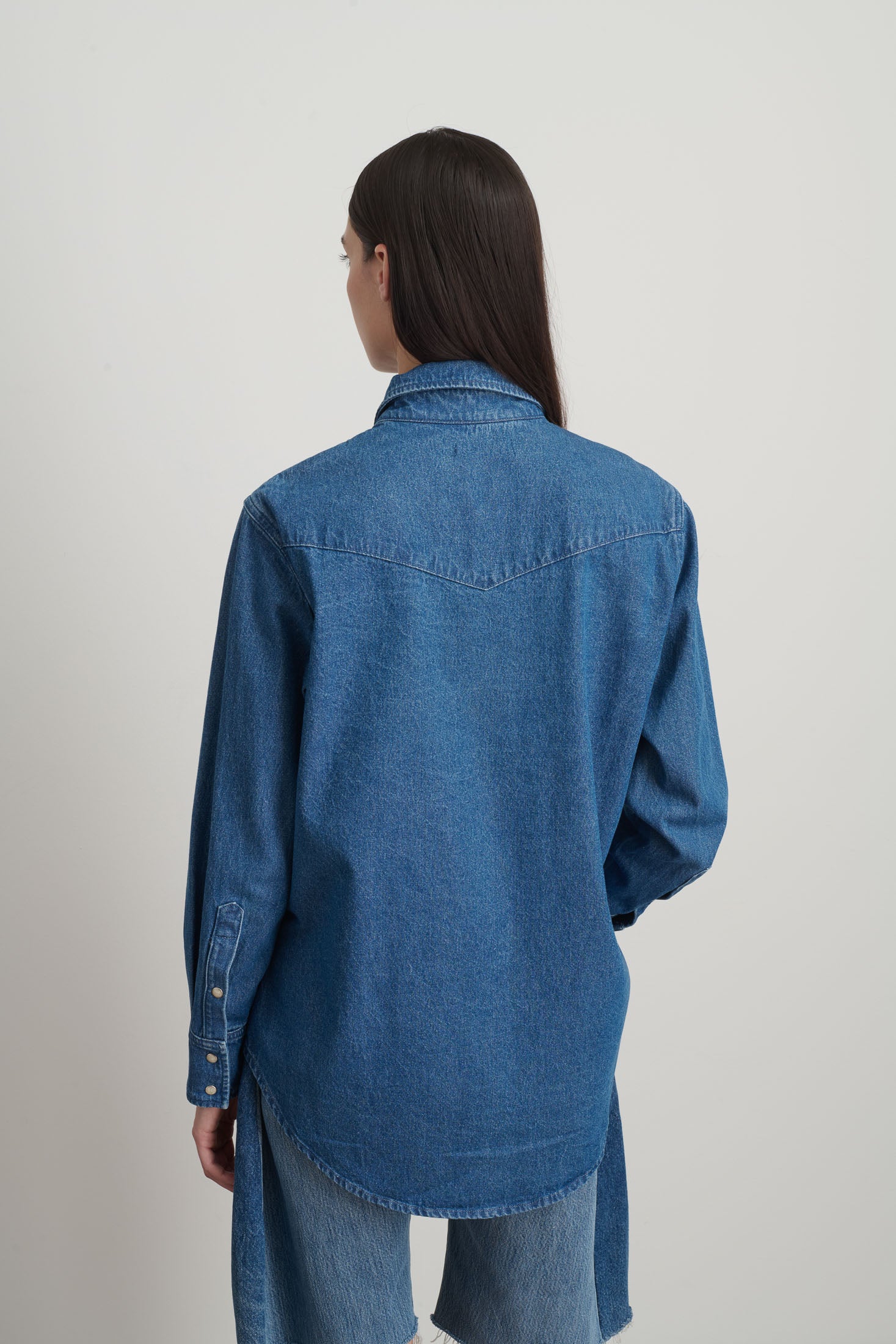 Liv Western Shirt Bessette Wash