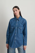 Liv Western Shirt Bessette Wash