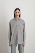 Nolan Shirt Black/White Stripe
