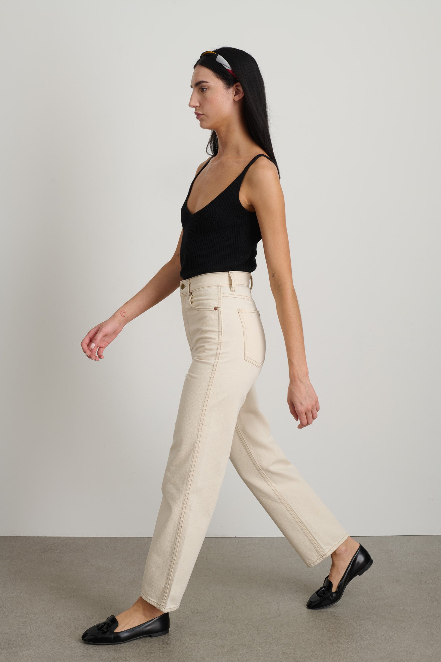 Plein Relaxed Straight Jean Clair