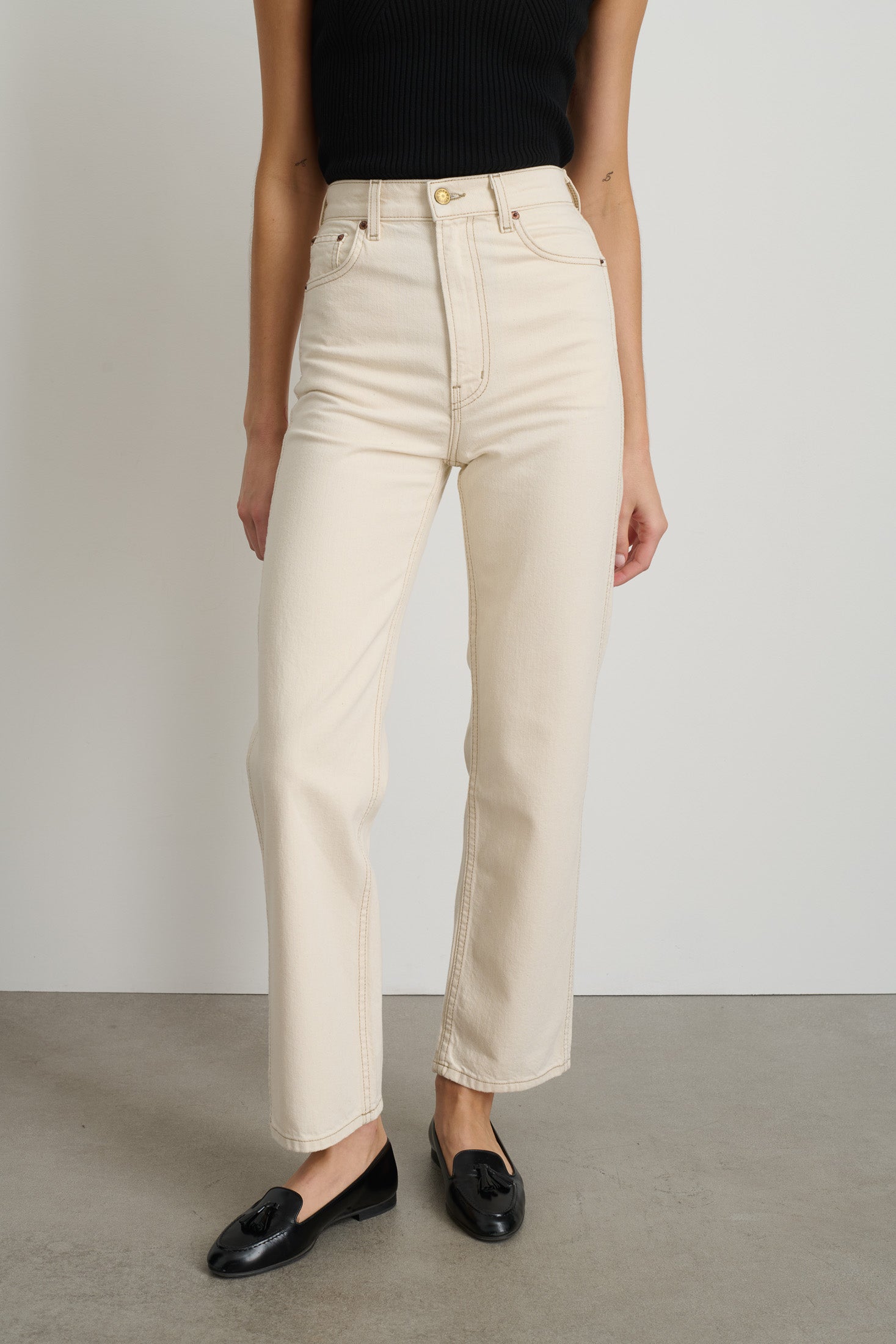 Plein Relaxed Straight Jean Clair