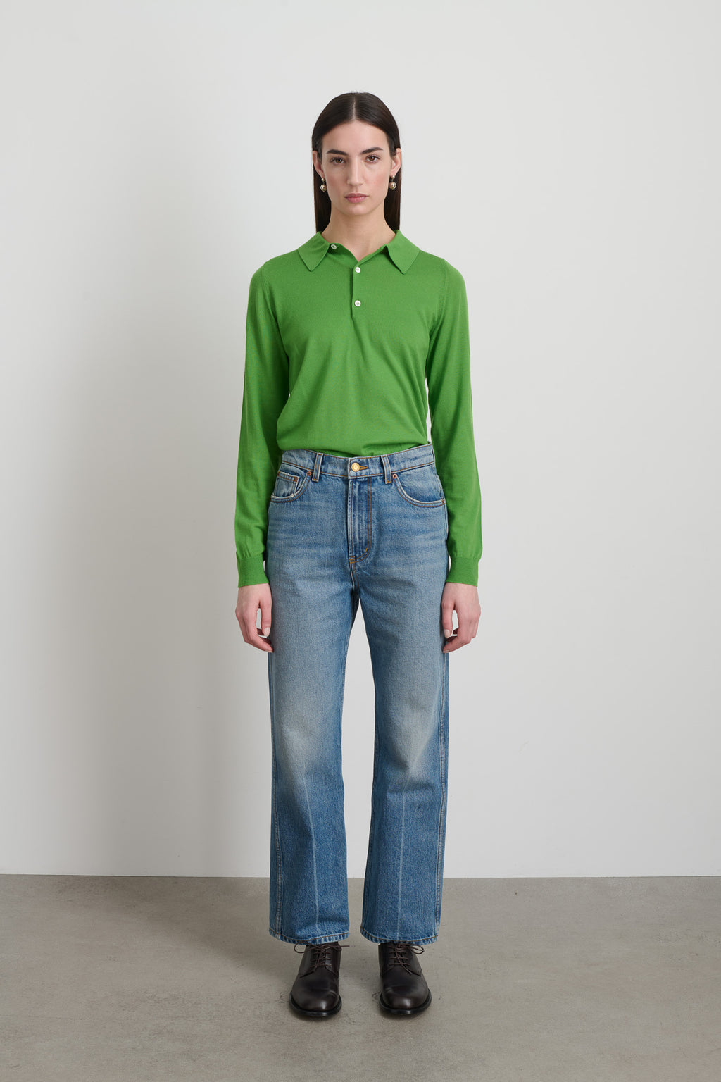 Plein Relaxed Straight Jean Jane Wash