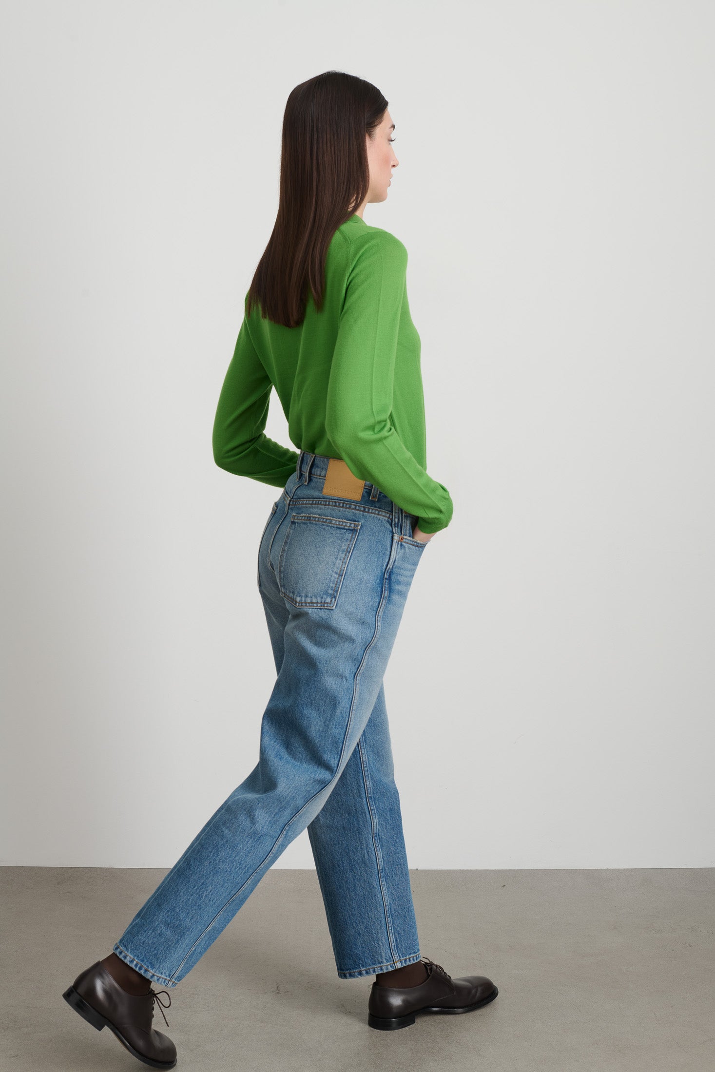 Plein Relaxed Straight Jean Jane Wash