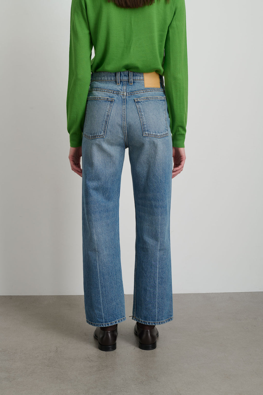 Plein Relaxed Straight Jean Jane Wash