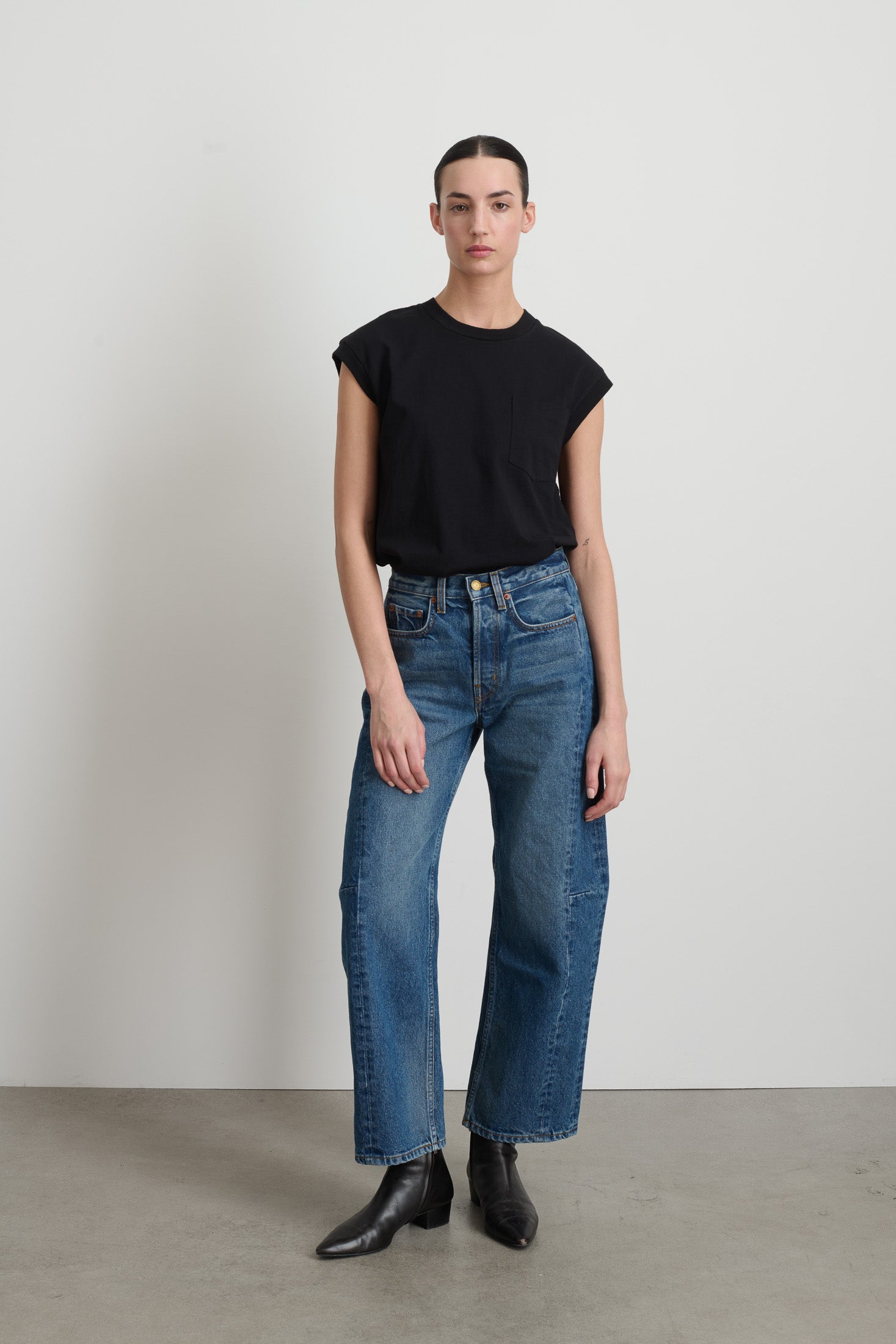 Slim Lasso Jean Liesl Blue