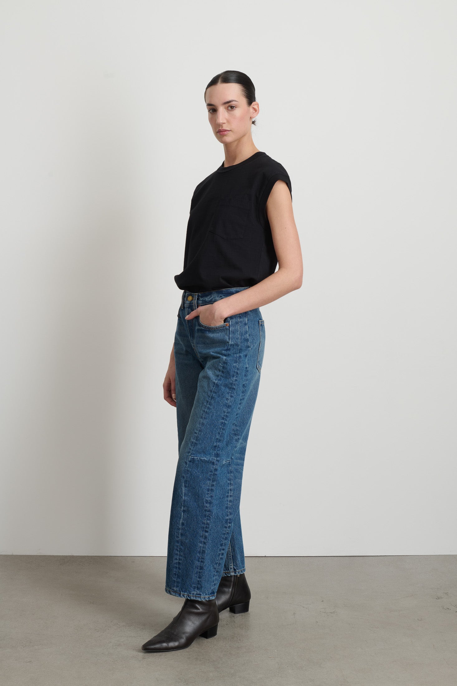 Slim Lasso Jean Liesl Blue