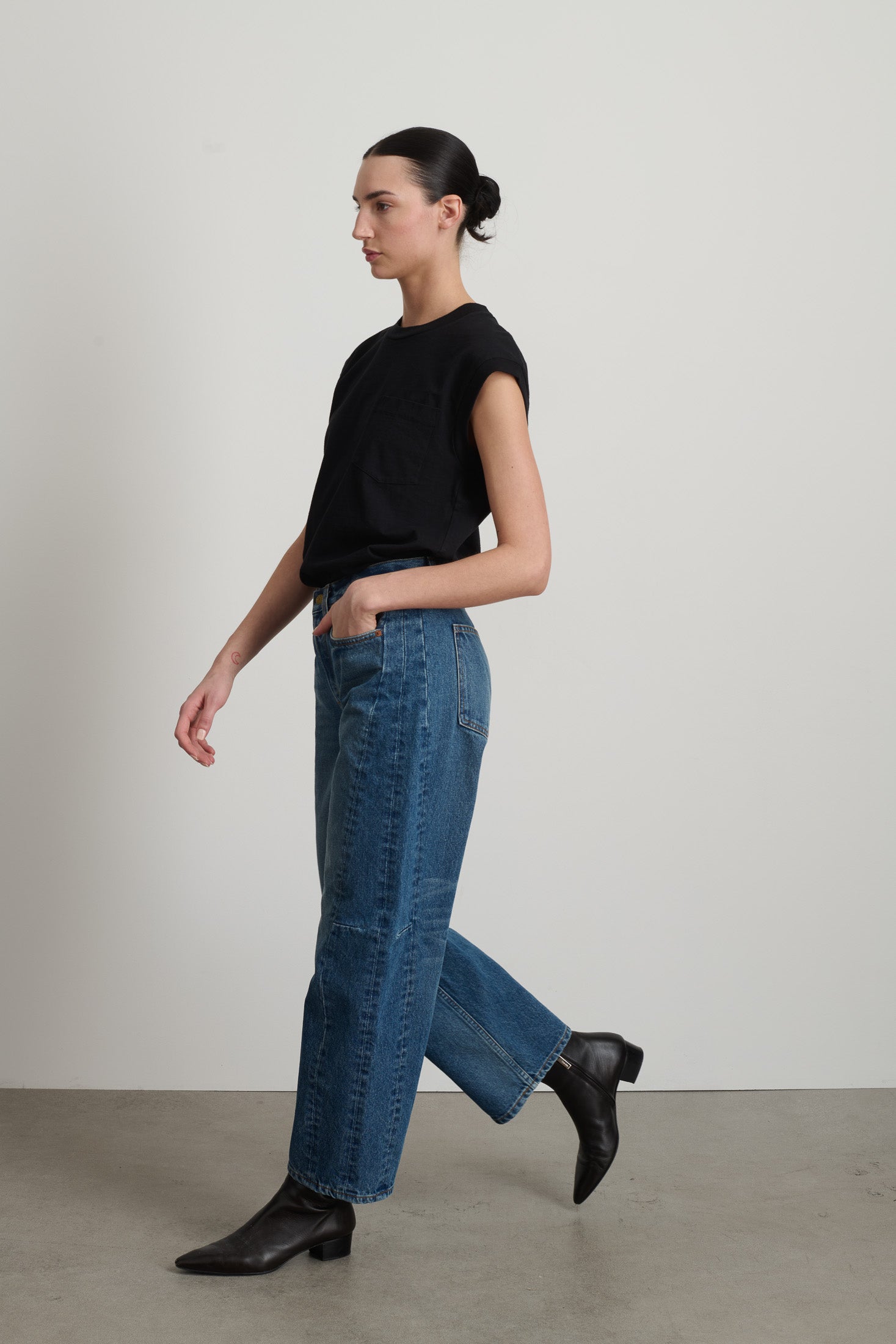 Slim Lasso Jean Liesl Blue