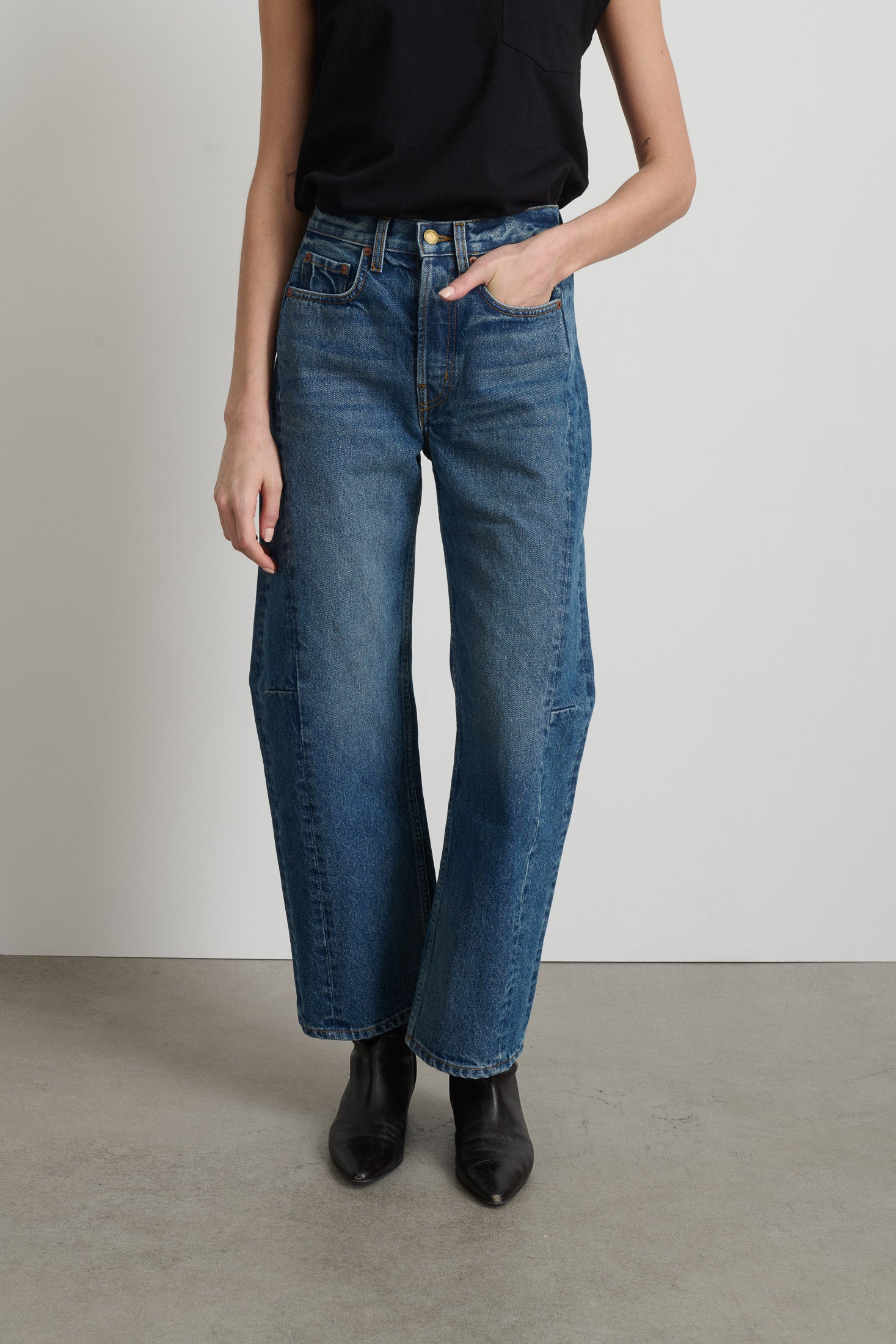 Slim Lasso Jean Liesl Blue