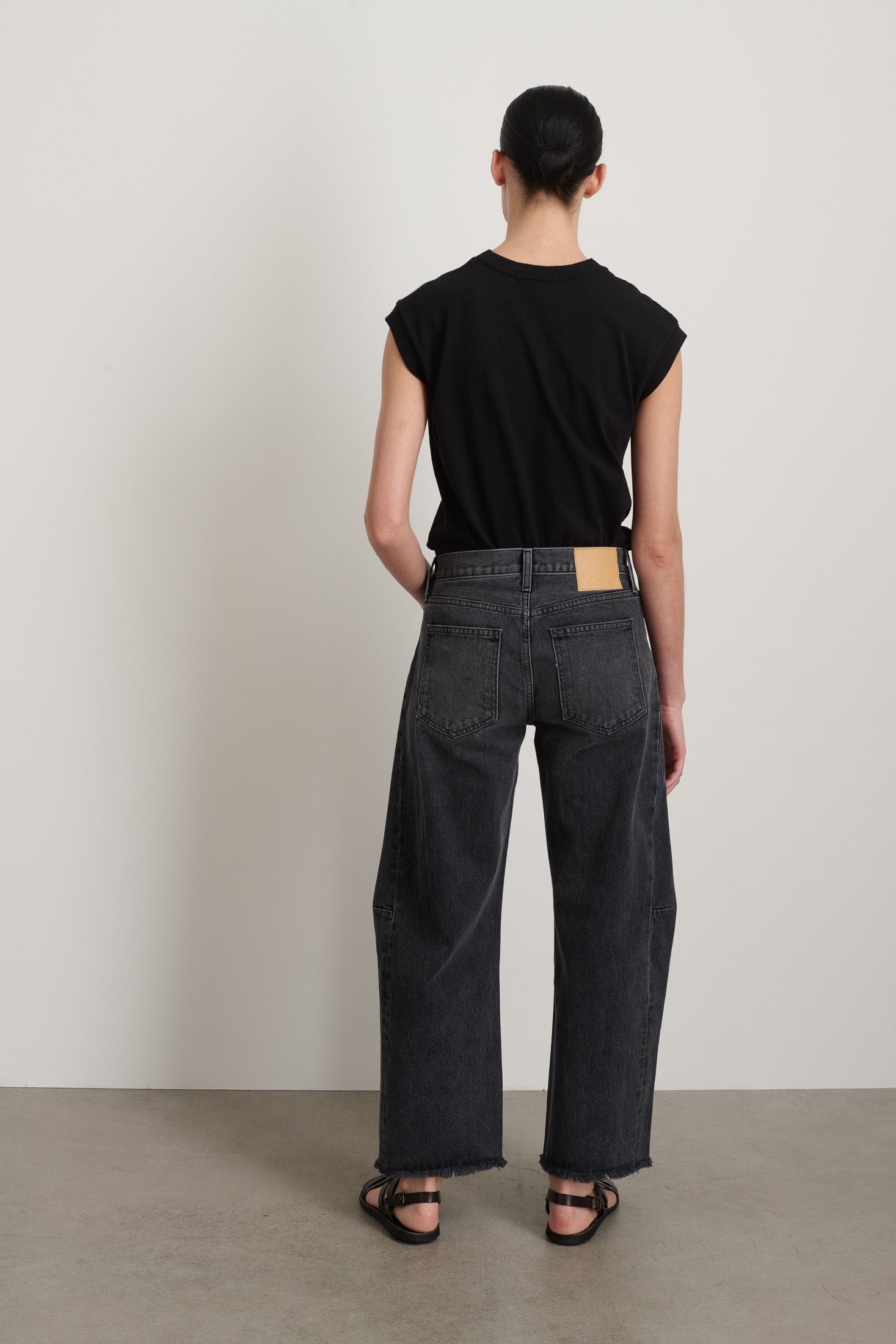 Relaxed Lasso Jean Stil Black