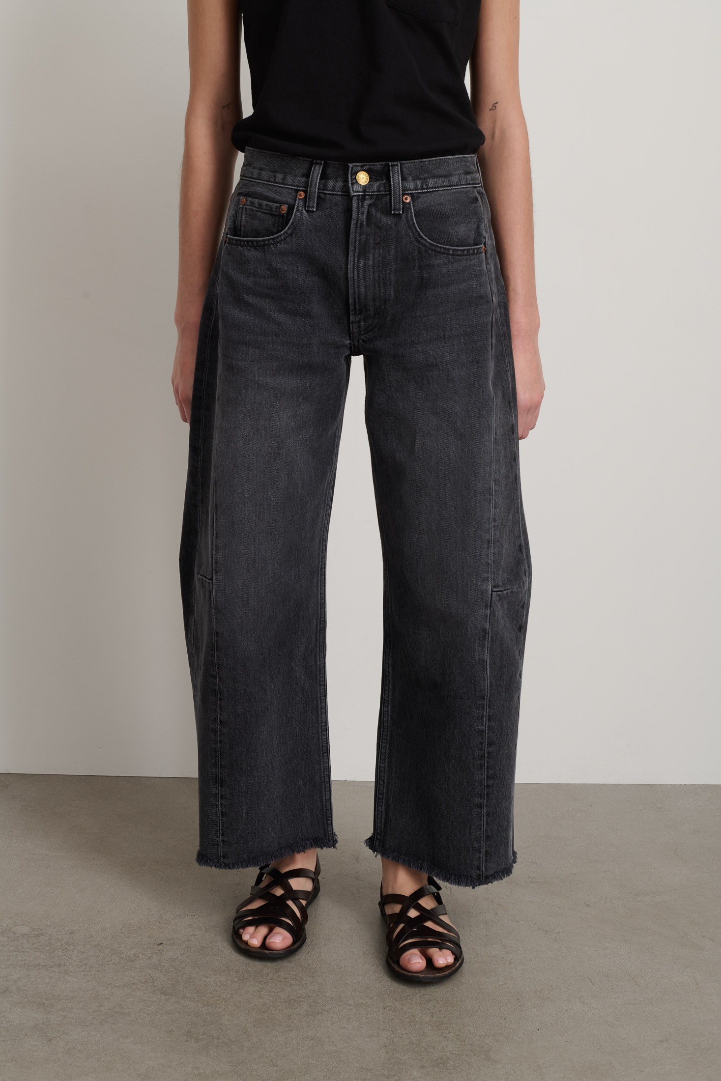 Relaxed Lasso Jean Stil Black