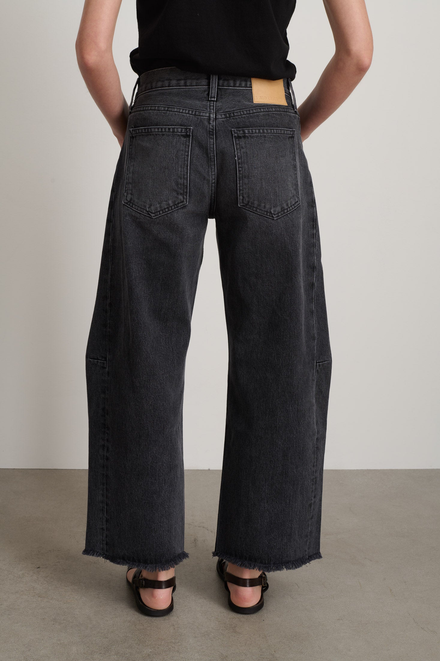 Relaxed Lasso Jean Stil Black