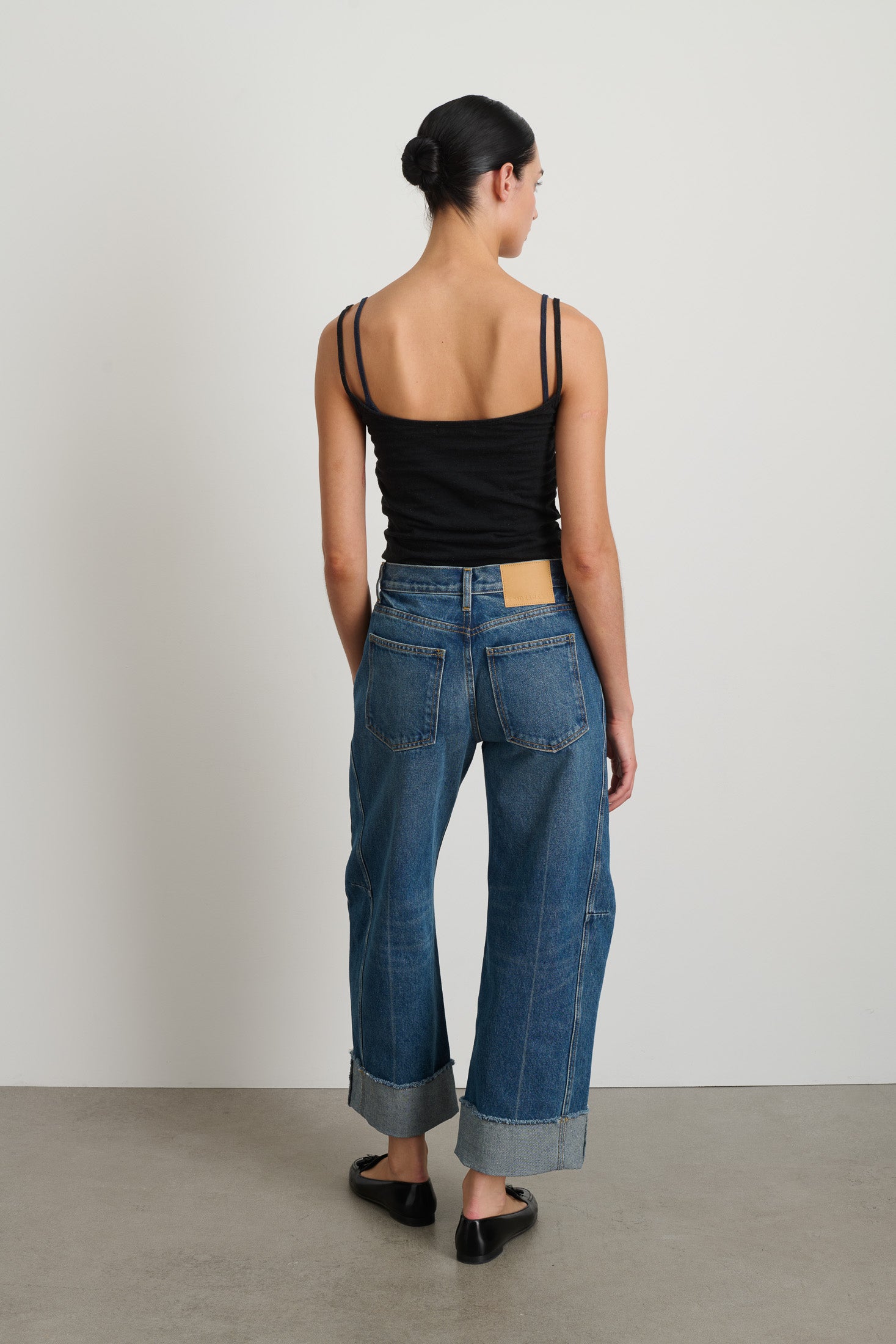 Relaxed Cuffed Lasso Jean Vista Blue