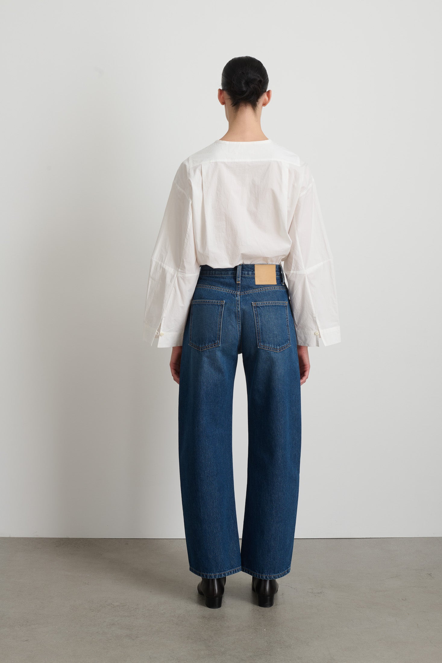 Leroy Mid Relaxed Bow Cate Wash