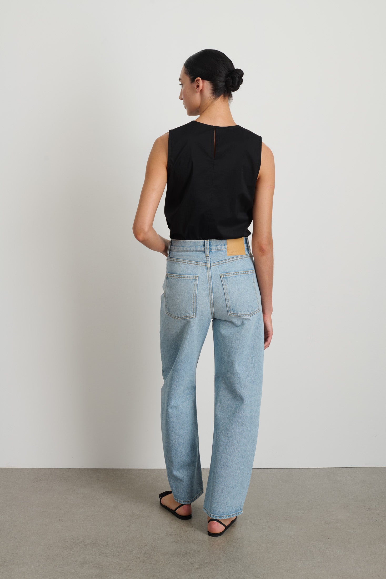 Leroy Mid Relaxed Bow Jac Wash