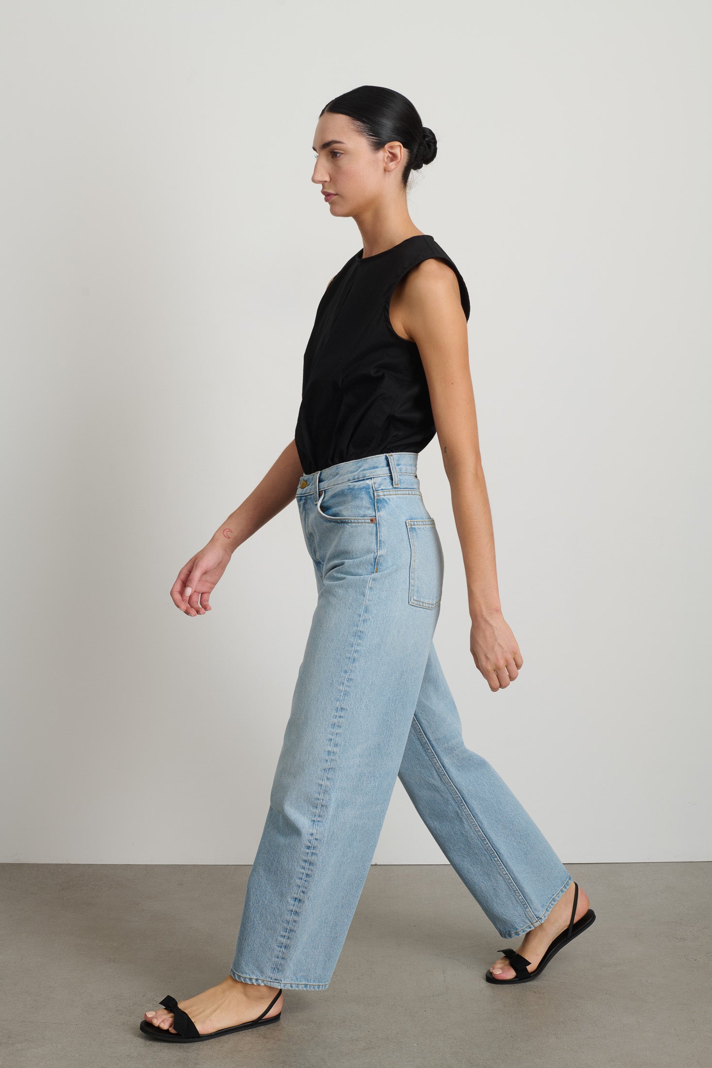 Leroy Mid Relaxed Bow Jac Wash