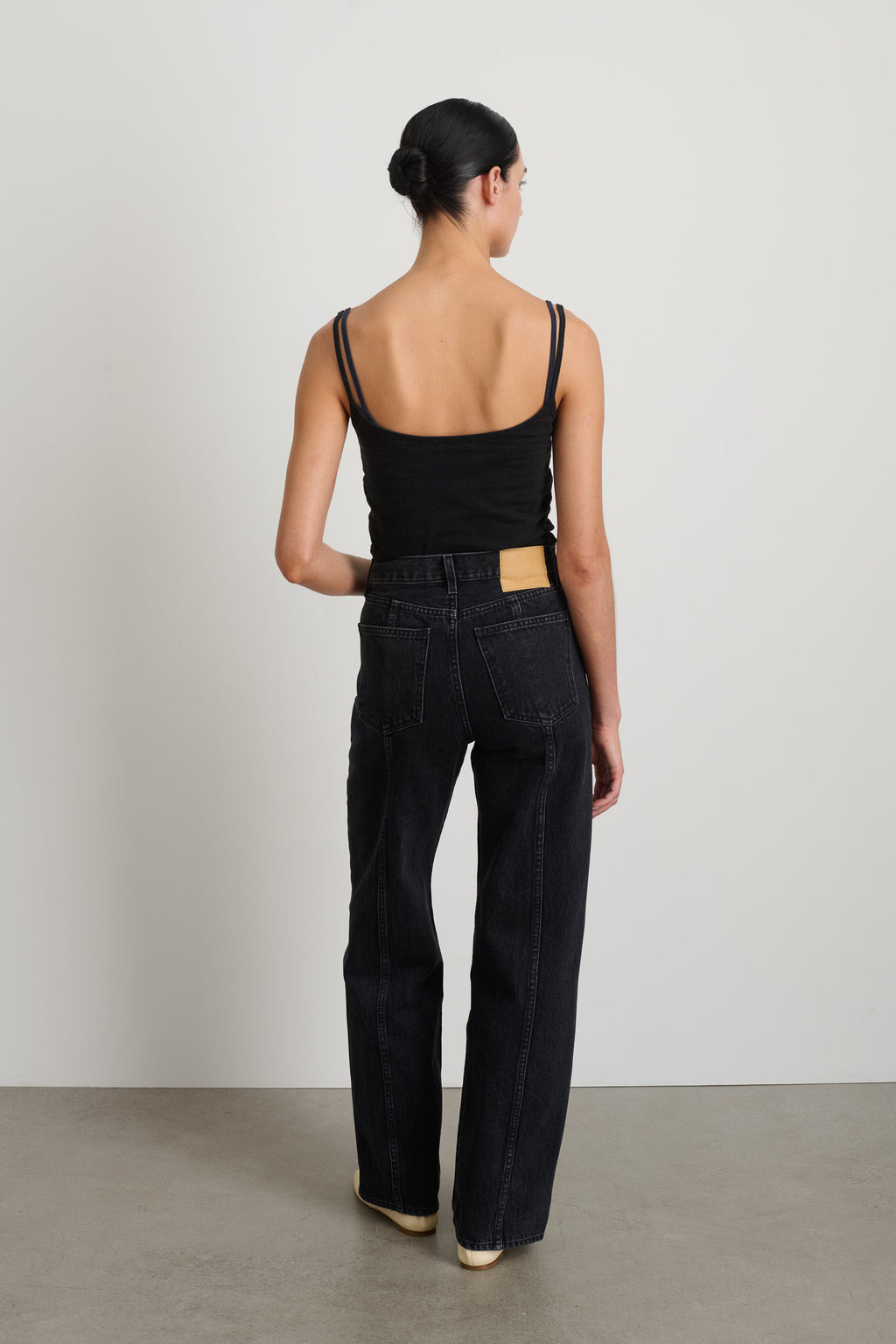 Quinn Jean Black Stone