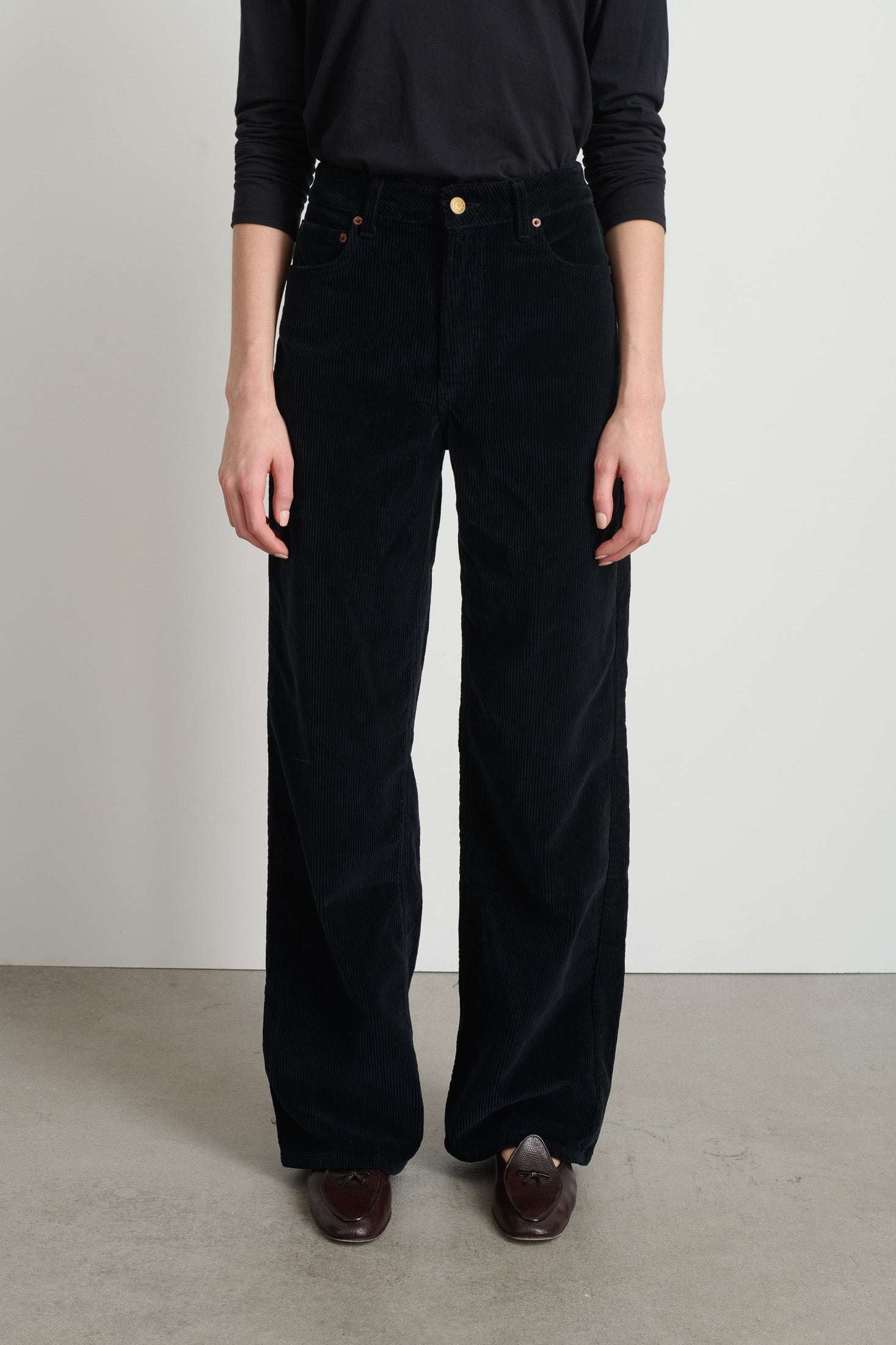 Elissa Black Corduroy