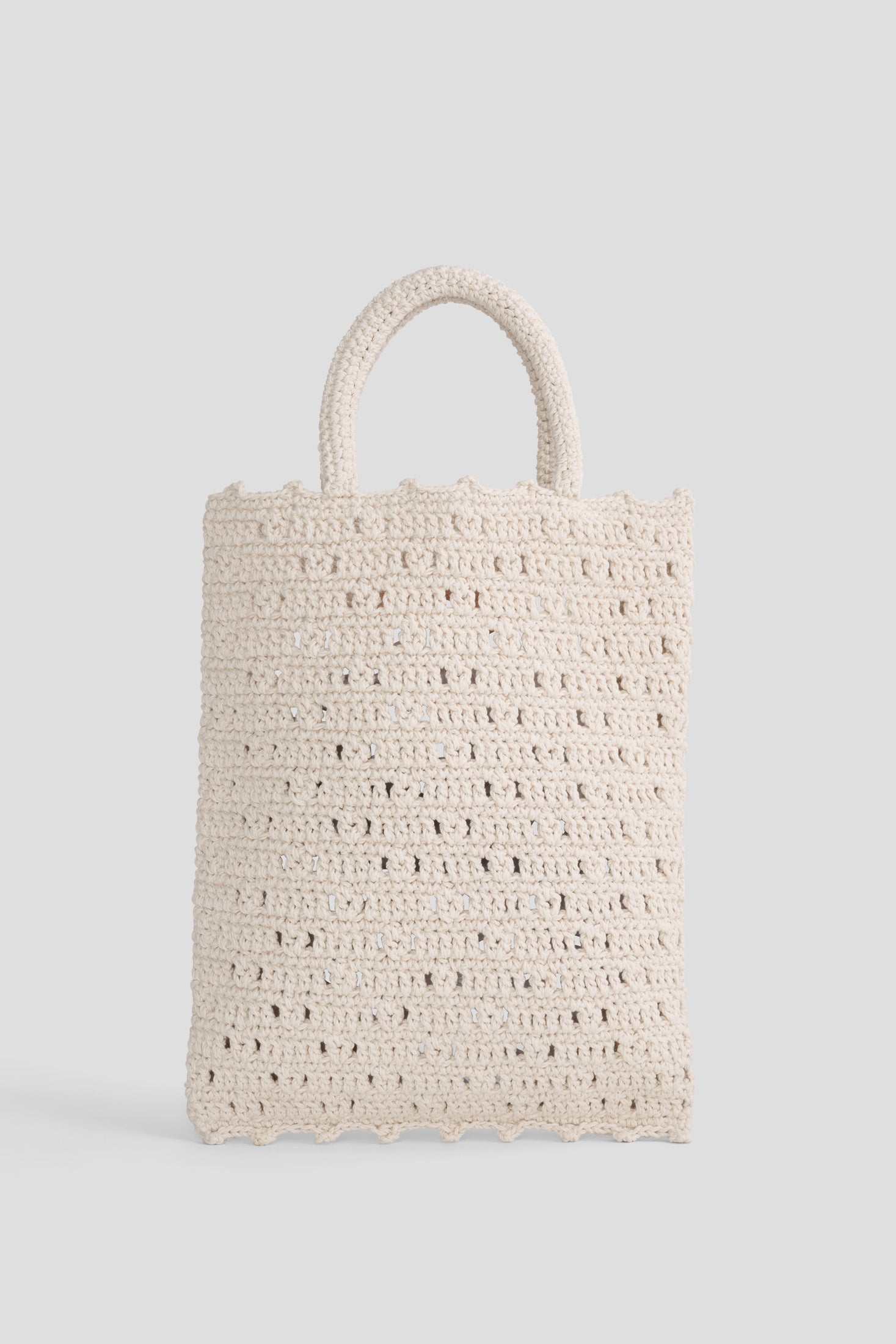 Nico Crochet Tote Ecrú