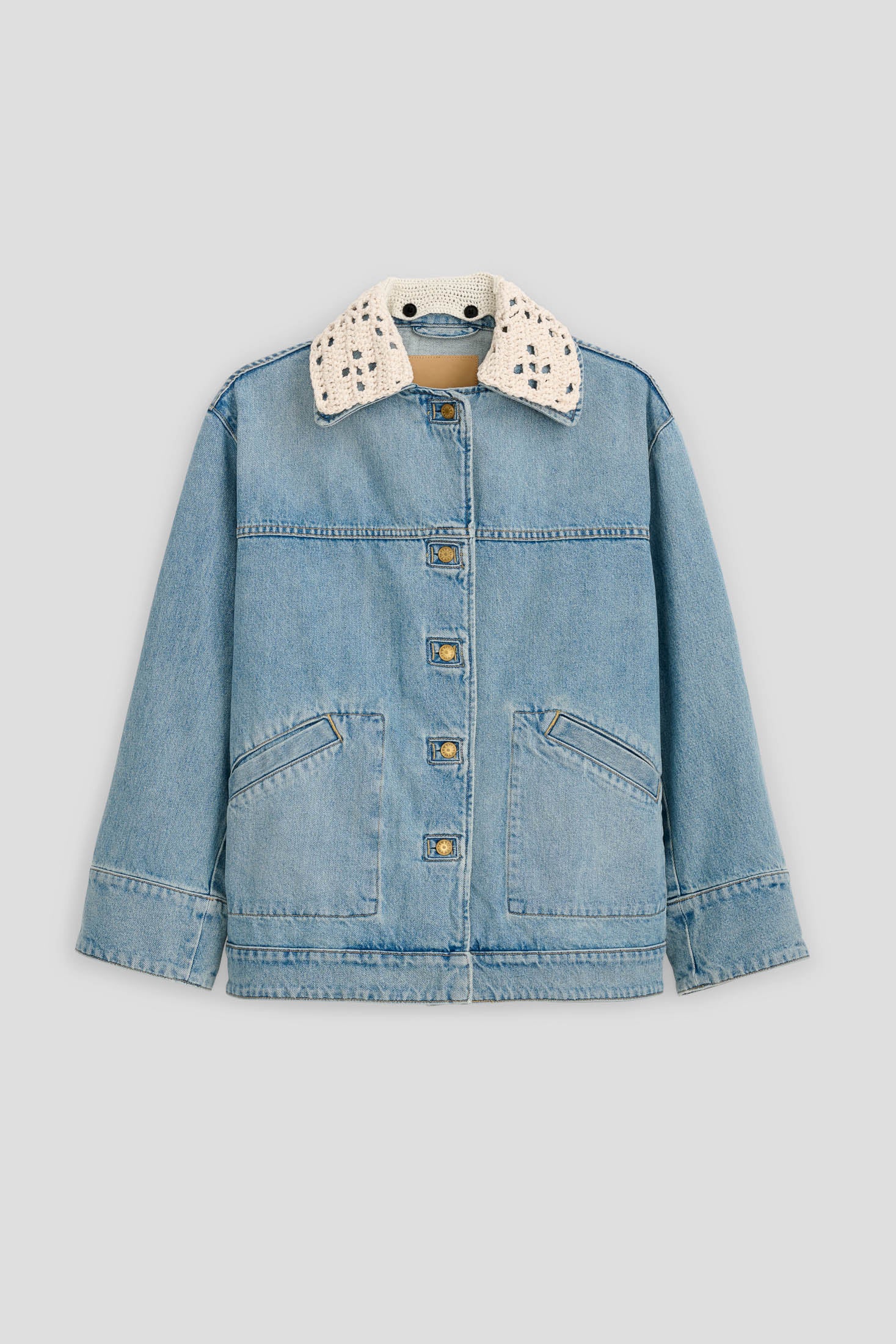 Stadium Jacket Jac Wash / Crochet Collar