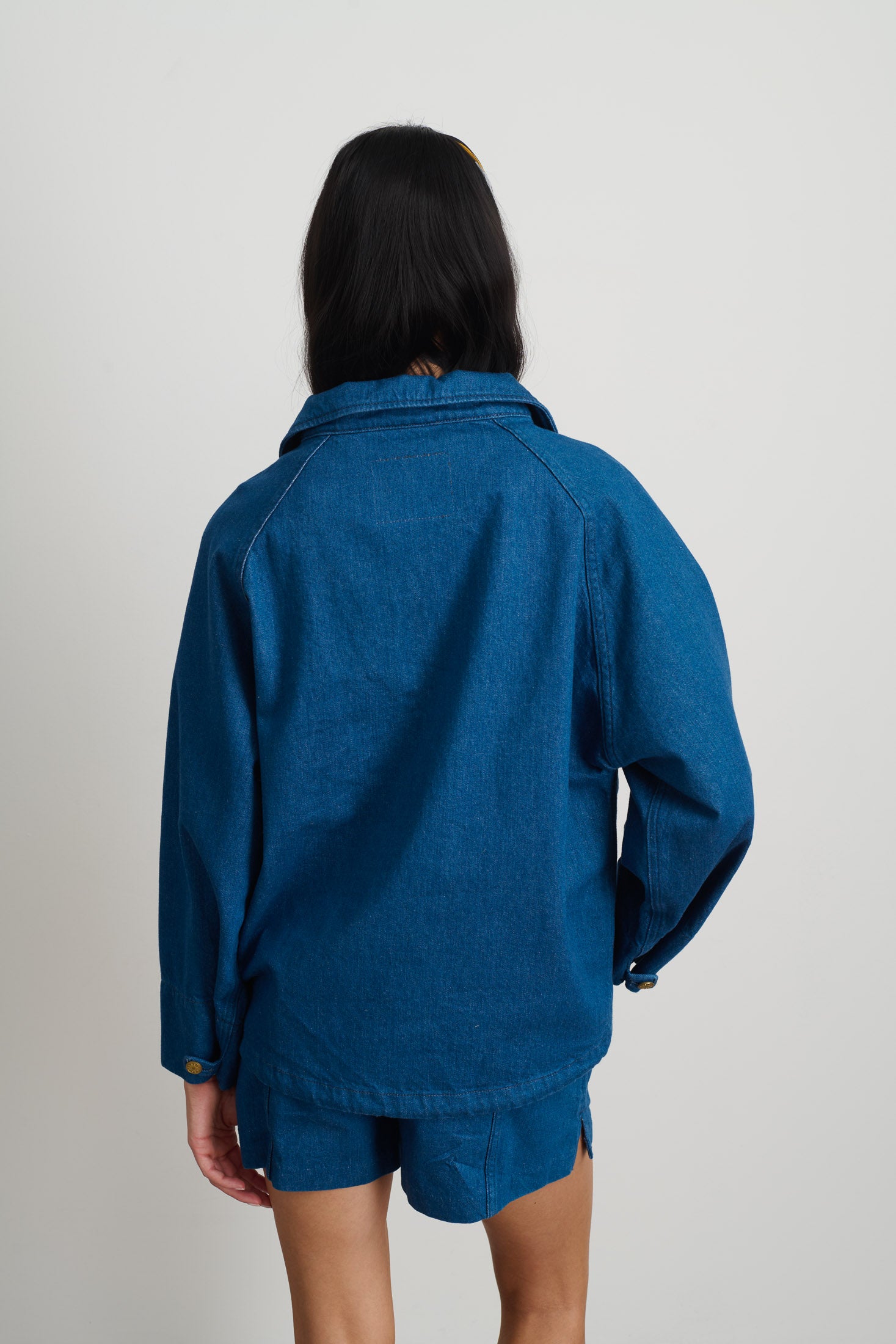 Davis Anorak Sky Blue Rinse