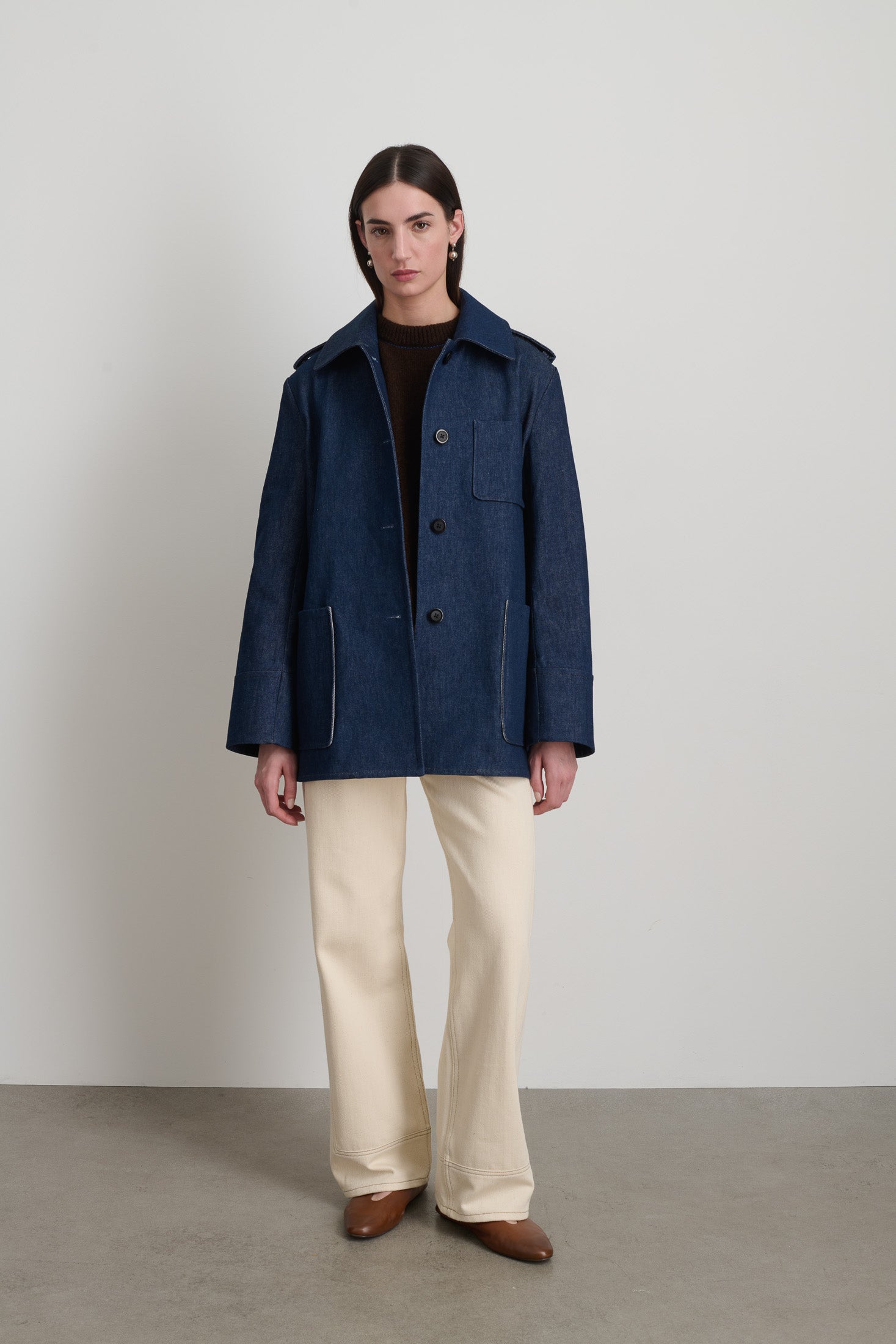 Tonne Denim Jacket Indigo Rinse