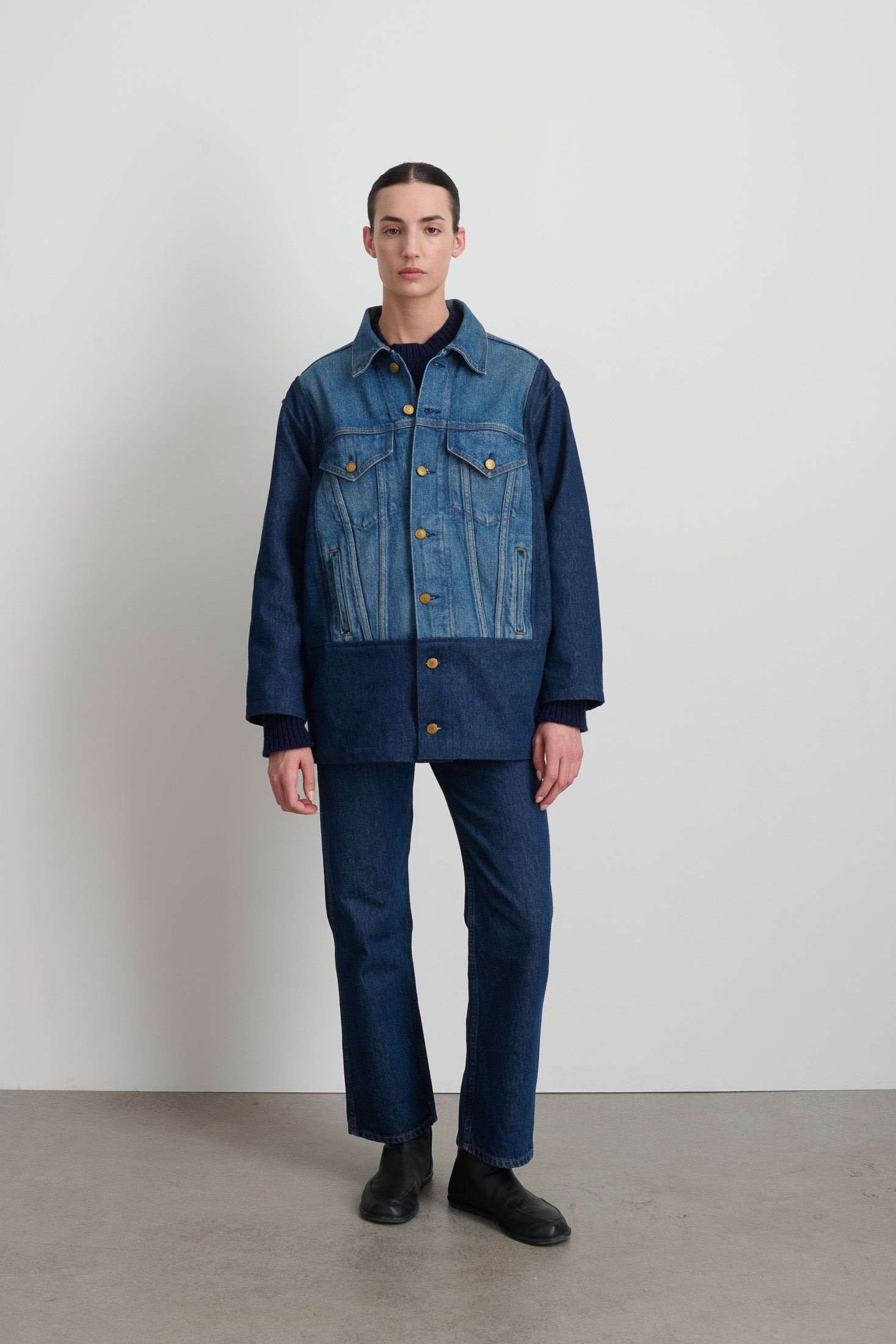 Reworked Barn Jacket Quincy Blue