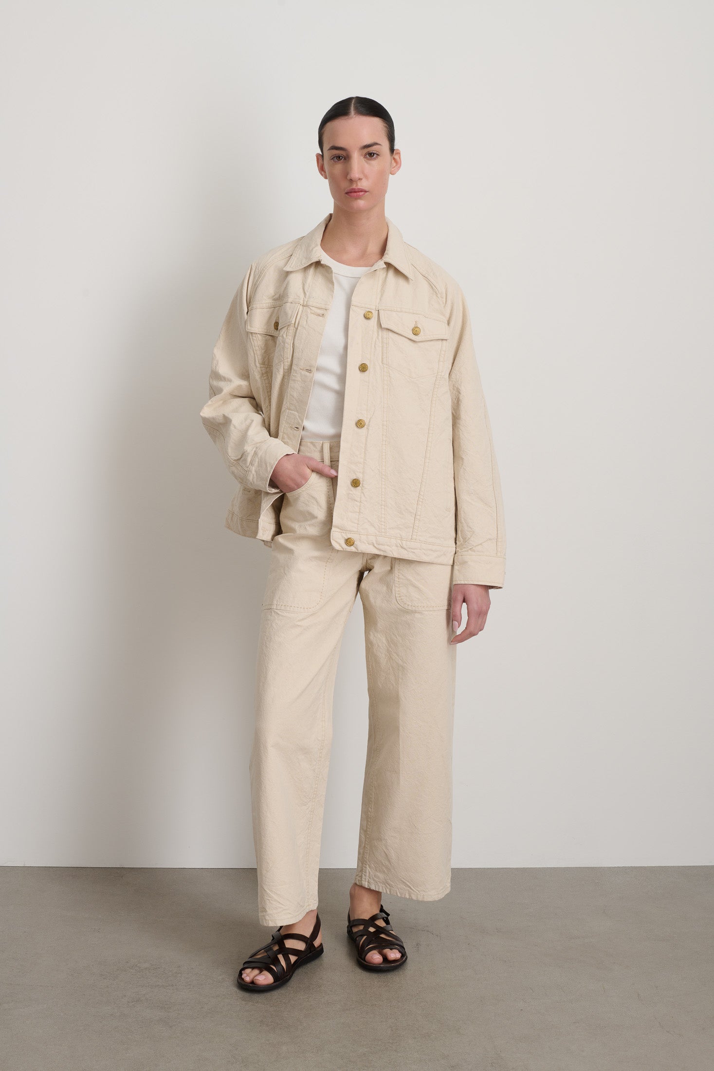 Field Jacket Mere White