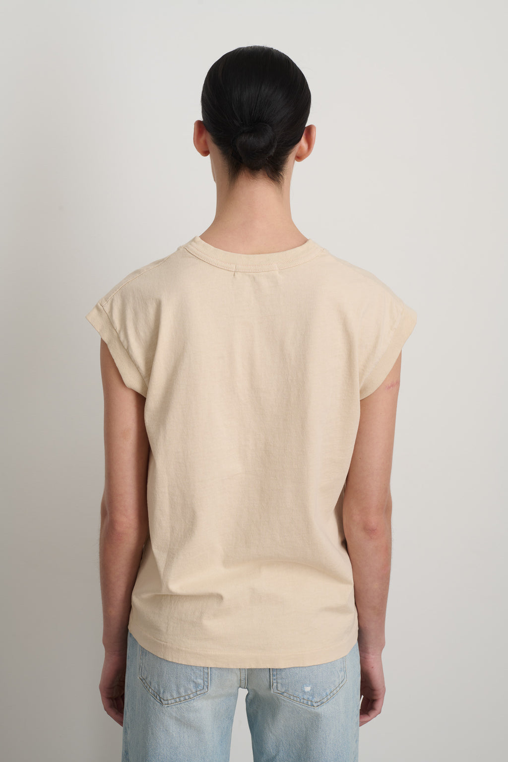 B Sides Pocket Tank Tan