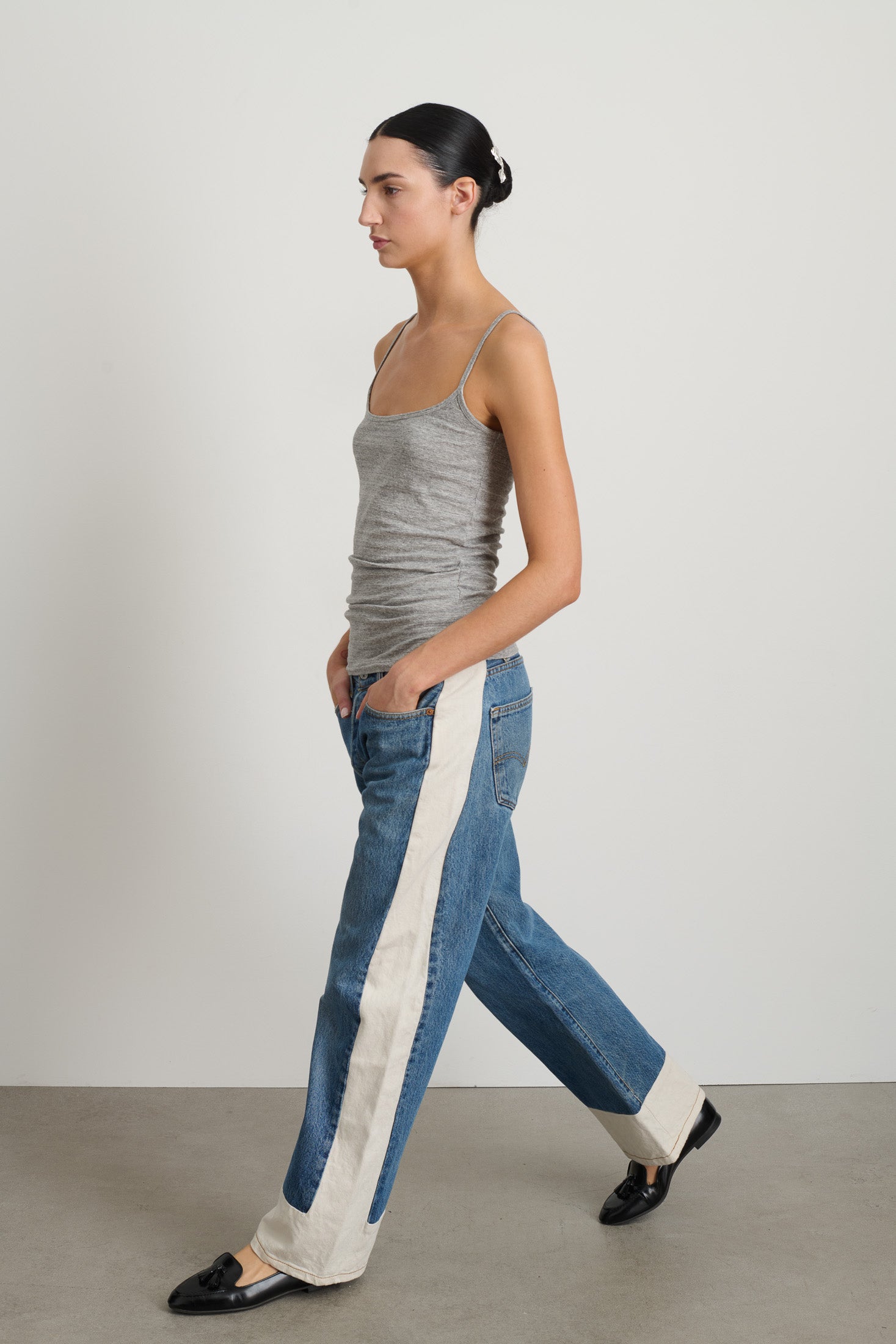 Zora Tank Heather Grey