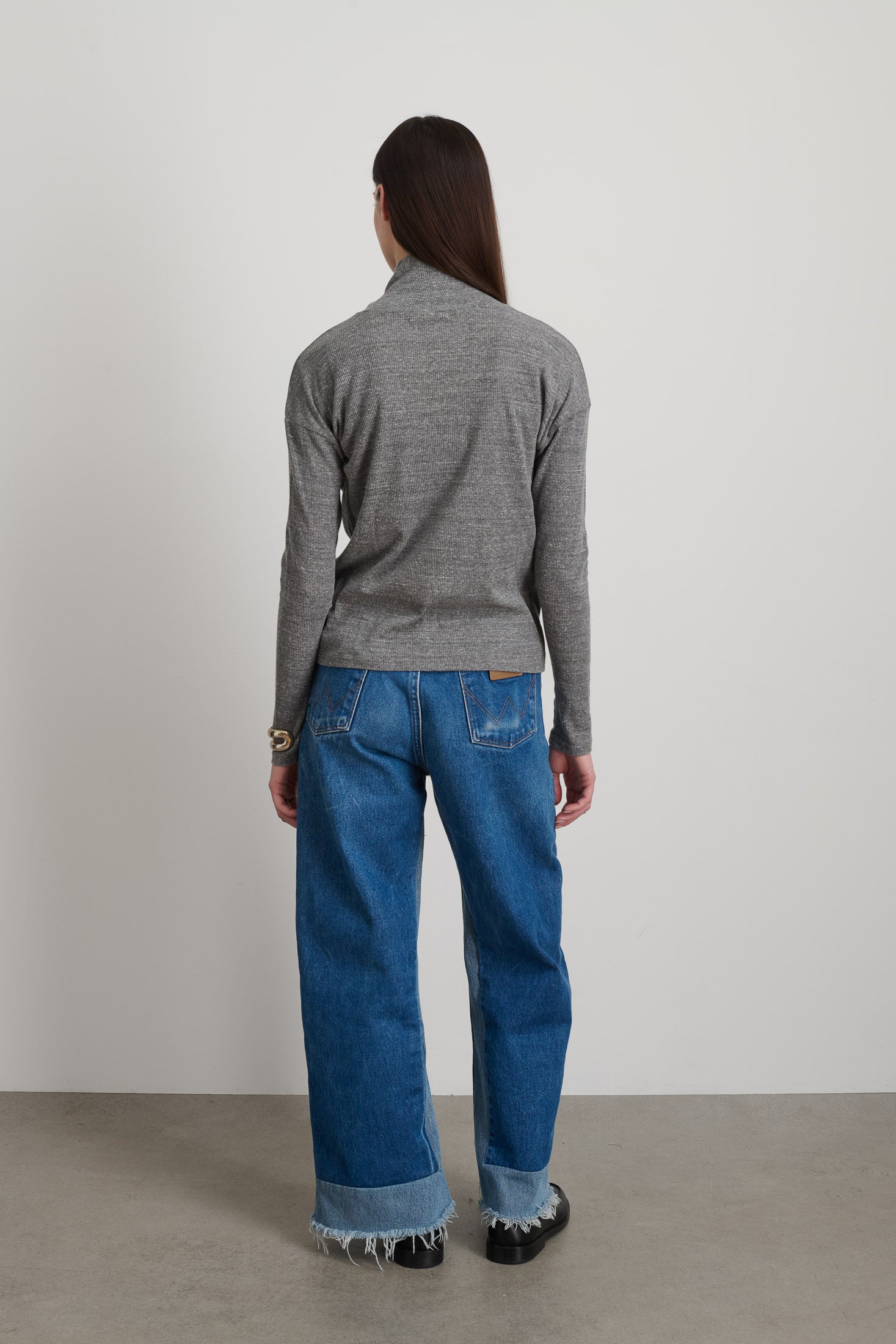 B Sides Turtleneck Heather Grey