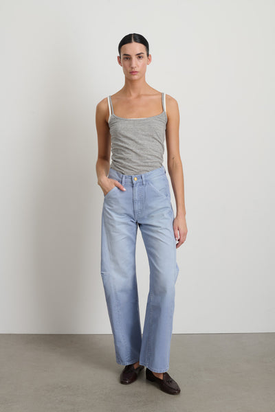 Lange Lasso Chino Pale Blue - Women | B Sides Jeans