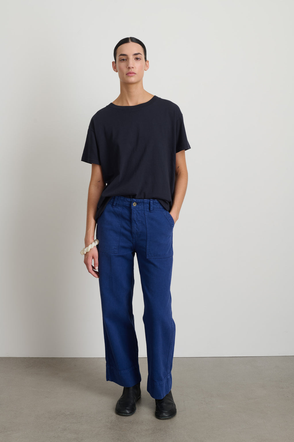Roma Relaxed Pant French Blue