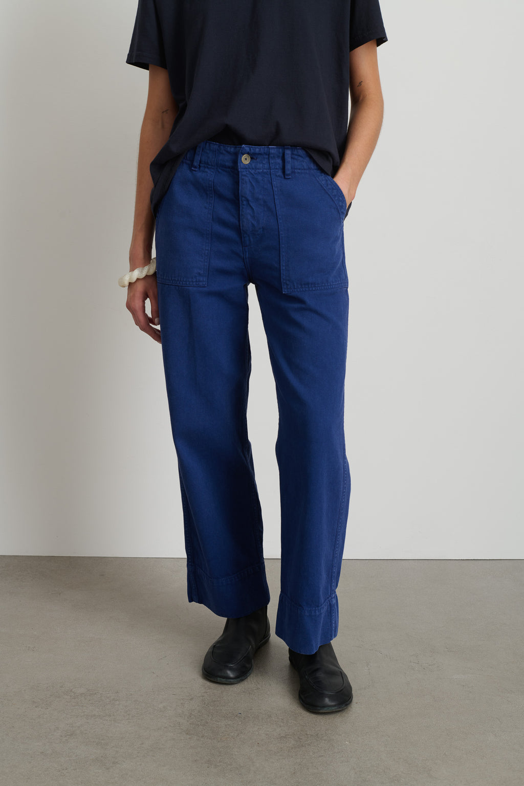 Roma Relaxed Pant French Blue