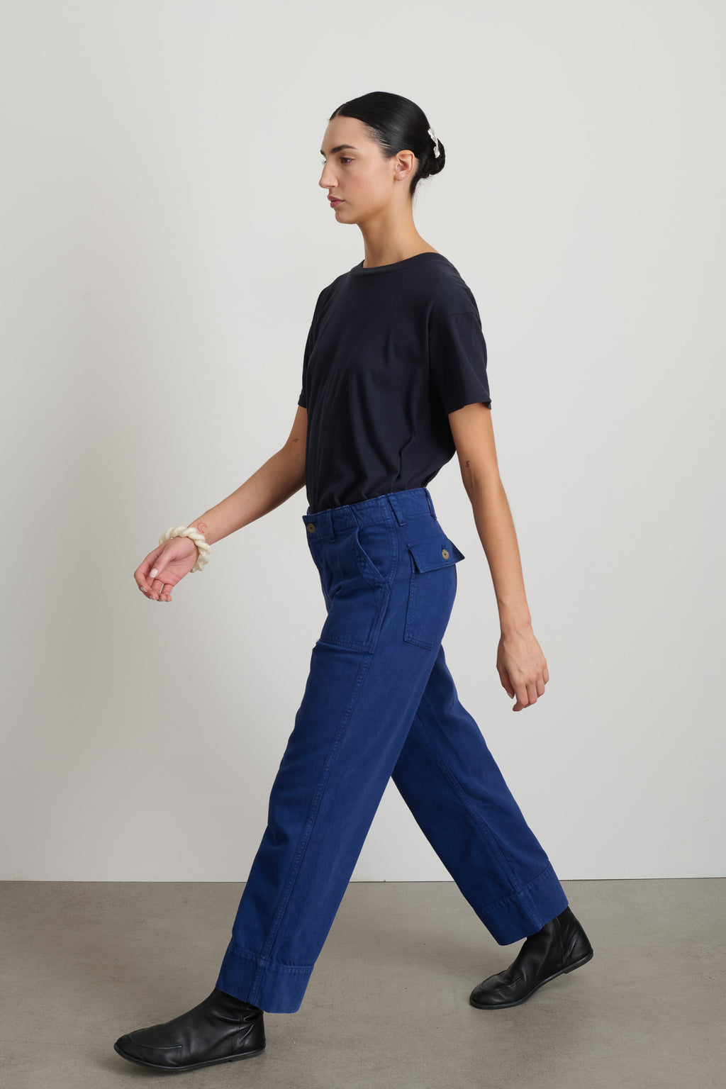 Roma Relaxed Pant French Blue