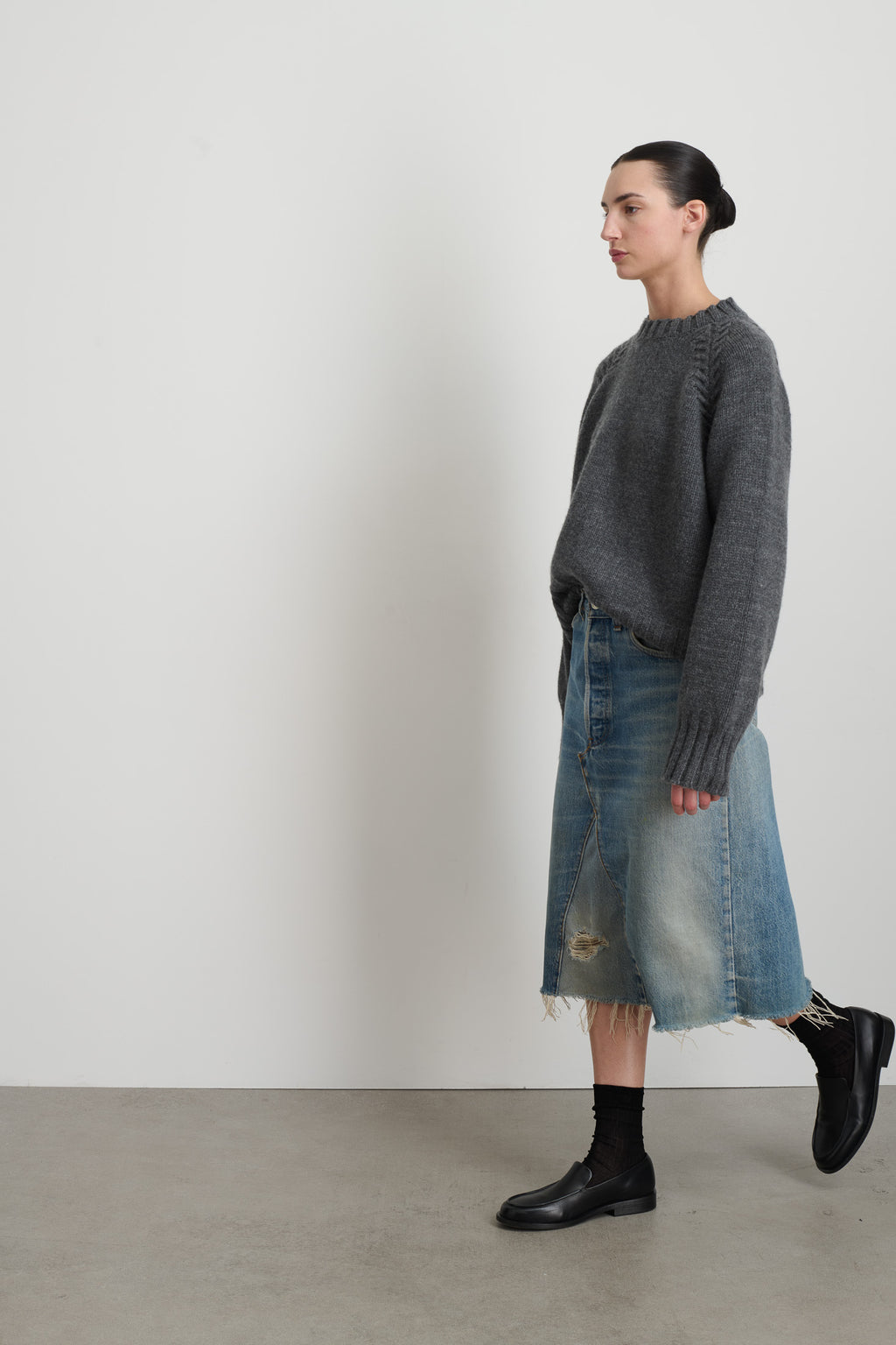 Vintage Skirt Vintage Indigo