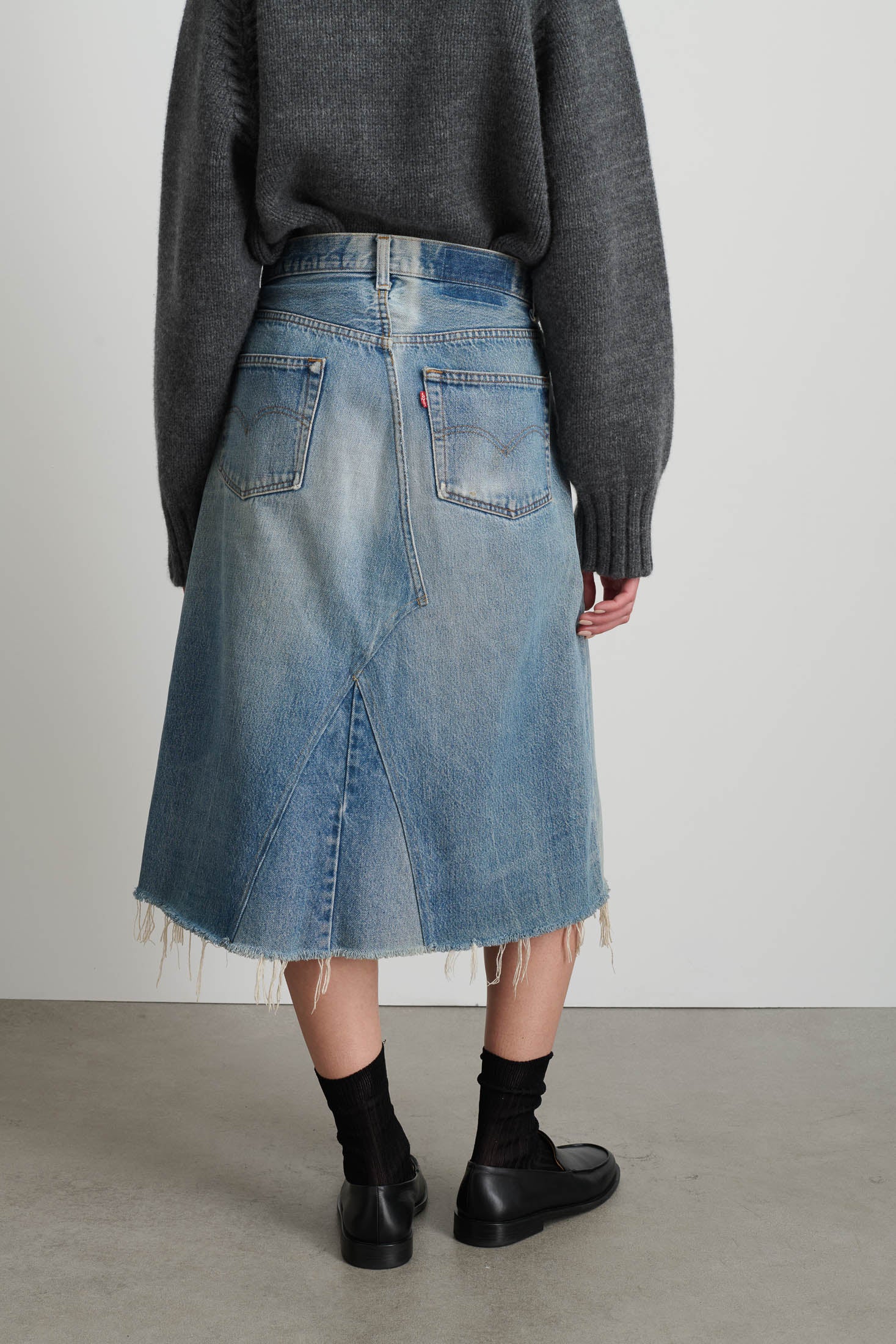 Vintage Skirt Vintage Indigo