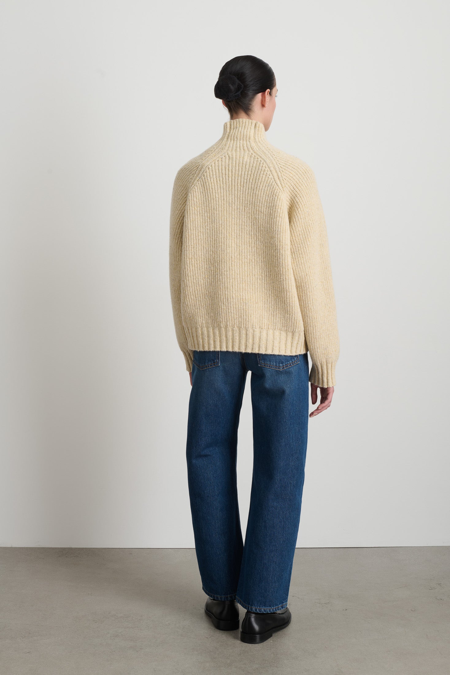 Funnel Neck Natural Donegal