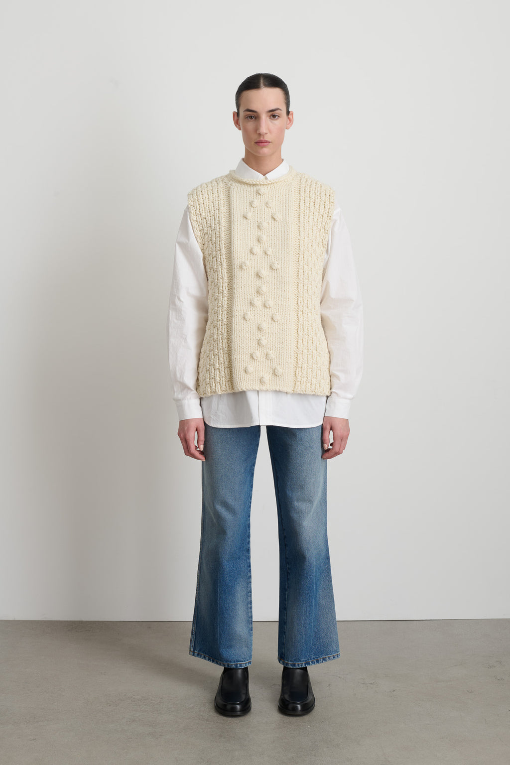 Hand Knit Gilet