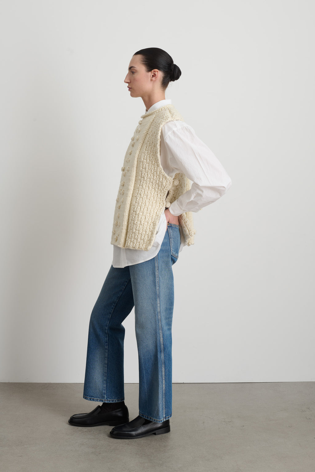 Hand Knit Gilet