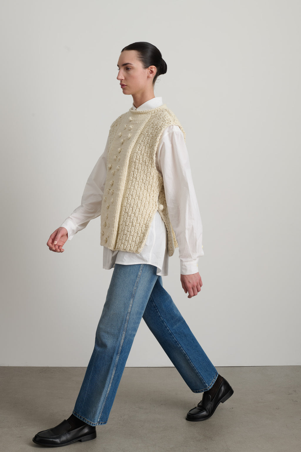 Hand Knit Gilet