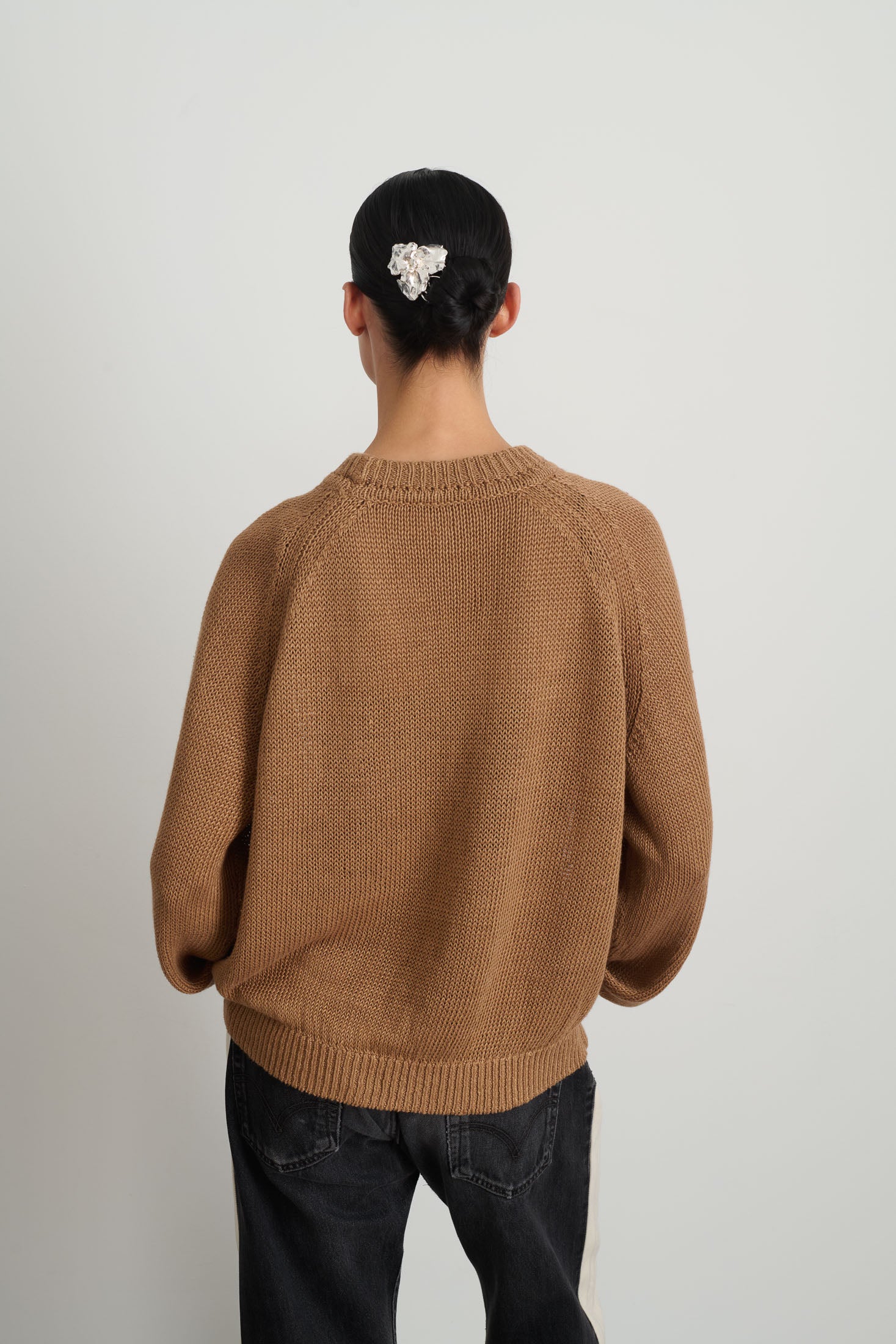 Lind Knit Crew Camel